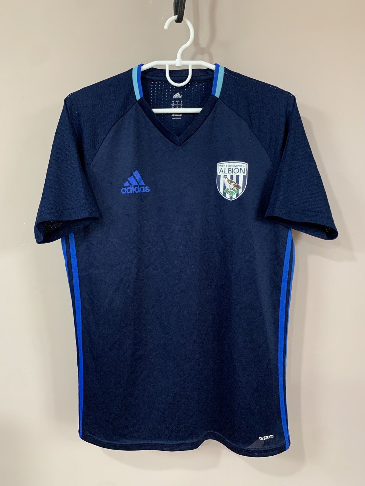 Adidas West Bromwich Albion 2015 Football Shirt Adidas Soccer M Size US M / EU 48-50 / 2 - 1 Thumbnail
