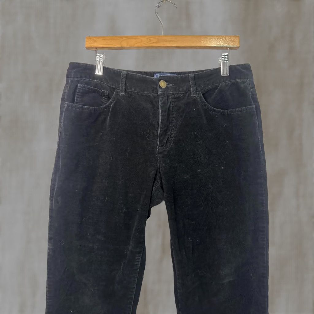 Chaps Chaps Denim Petite Black Corduroy Pants Regular 32 Inseam 26 Womens 32 Black Corduroy Chaps Pants Size 24" / US 00 / IT 34 - 1 Thumbnail