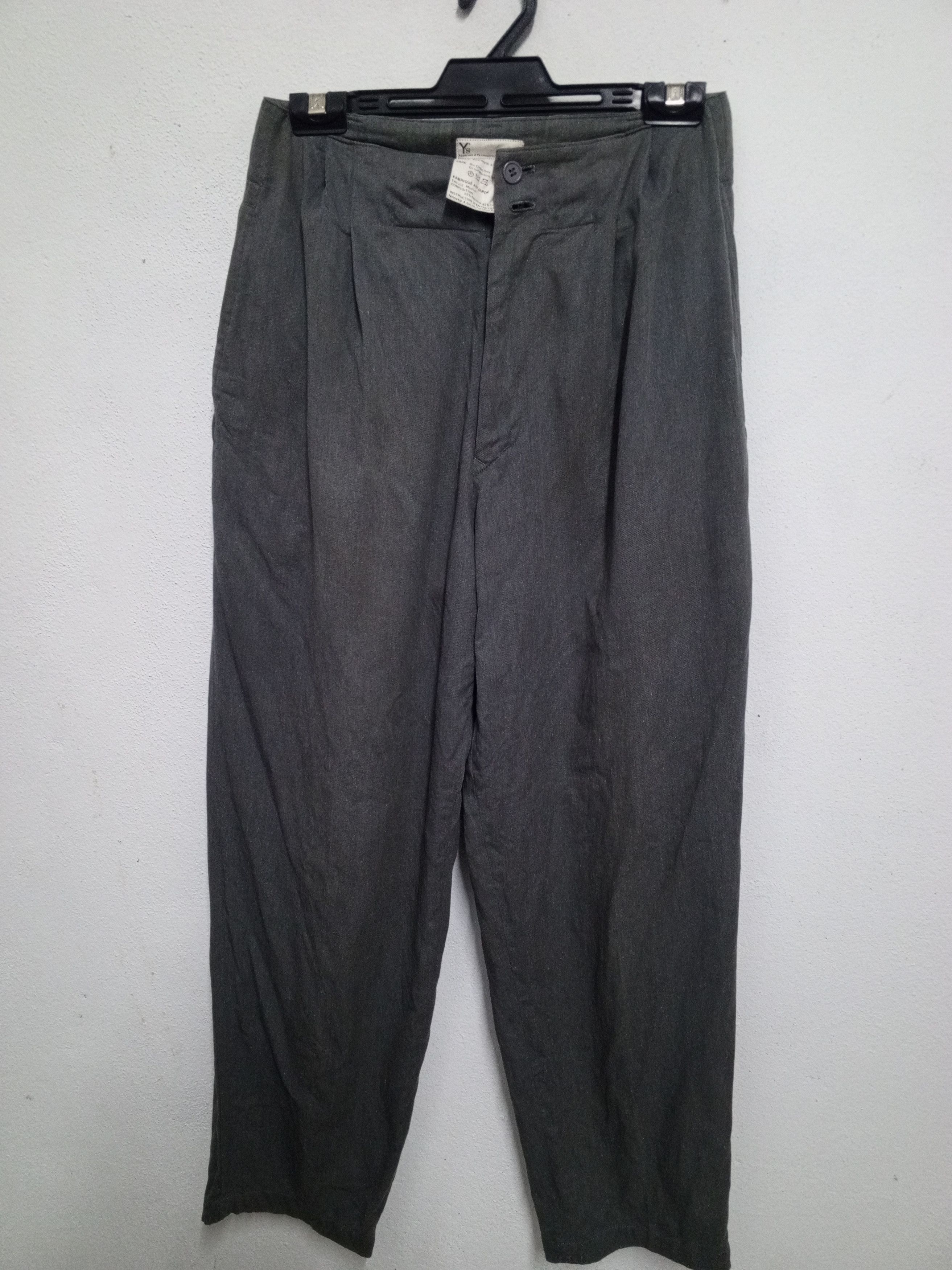 Yohji Yamamoto classic y's Japan grey Size US 27 - 1 Thumbnail