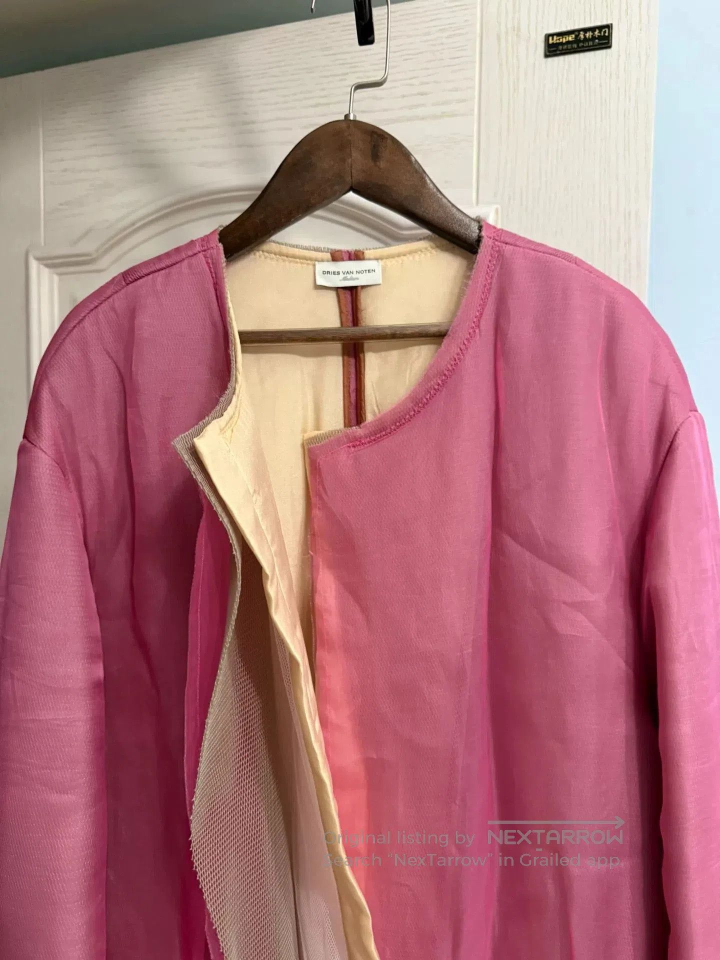 Dries Van Noten Dries Van Noten Silk Cotton Outerwear Jacket. Size M / US 6-8 / IT 42-44 - 5 Thumbnail