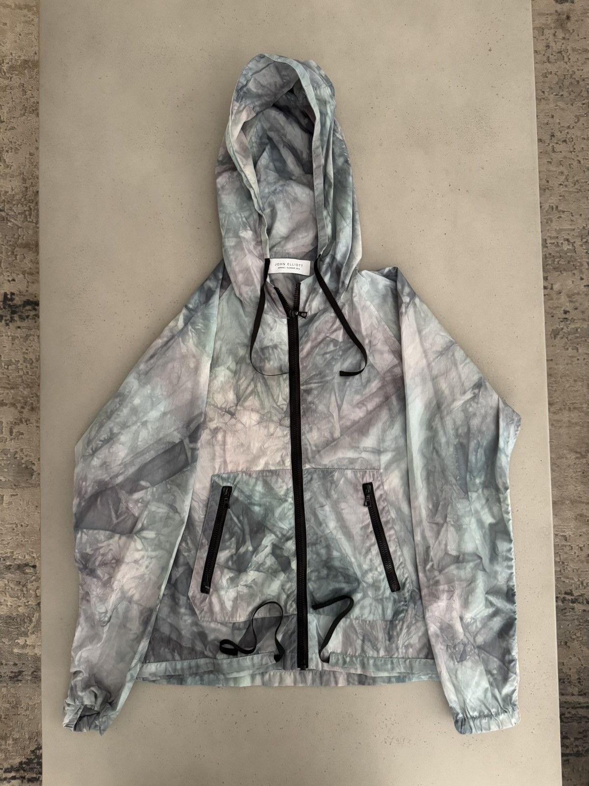 John Elliott tie dye windbreaker Size 3