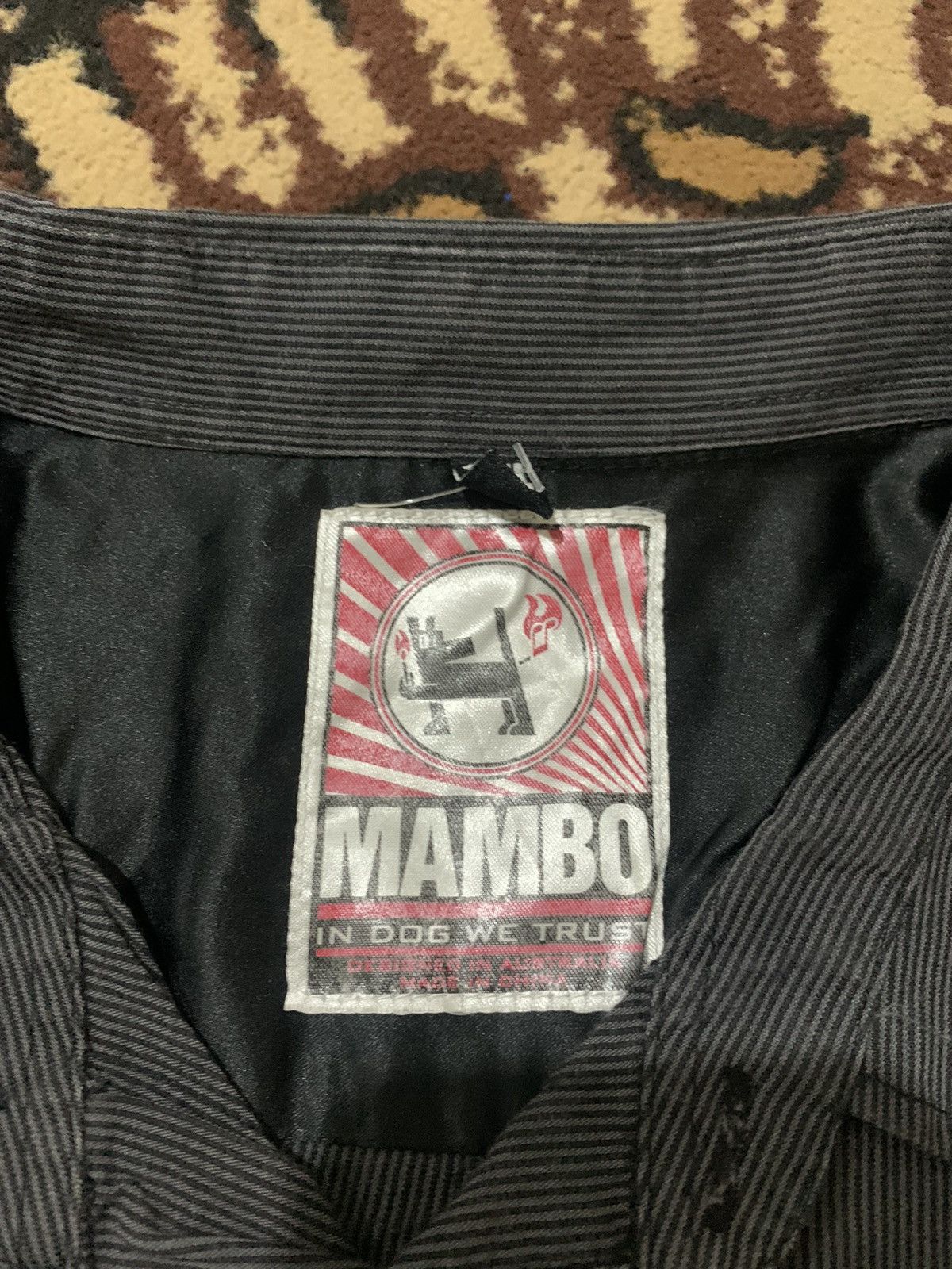 Mambo Vintage Mambo In Dog Shirt Size US XL / EU 56 / 4 - 3 Thumbnail
