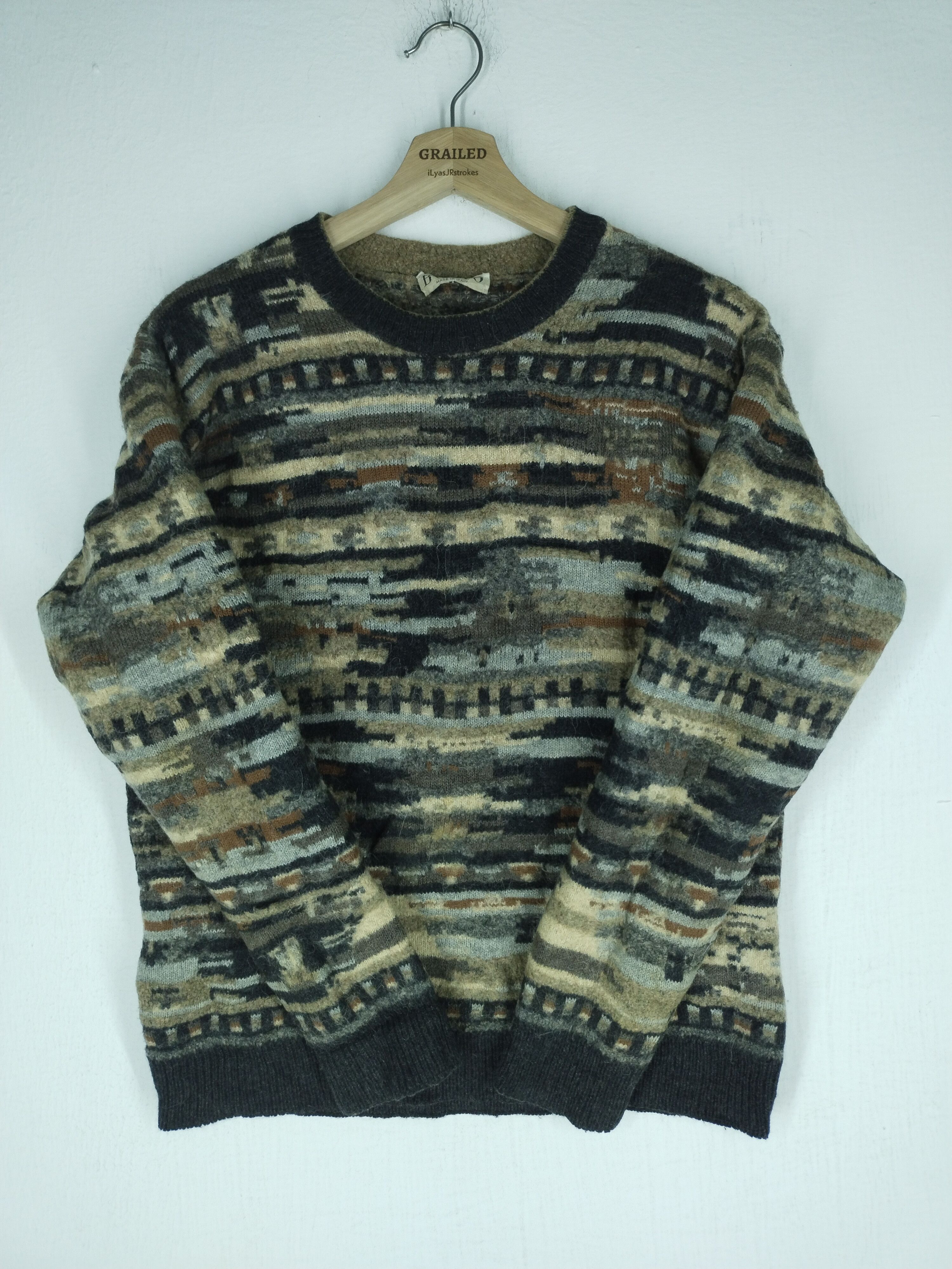 Homespun Knitwear × Vintage Vtg BOTTO Wool Knitwear Seditionaries Made in Italy Size US M / EU 48-50 / 2 - 6 Thumbnail