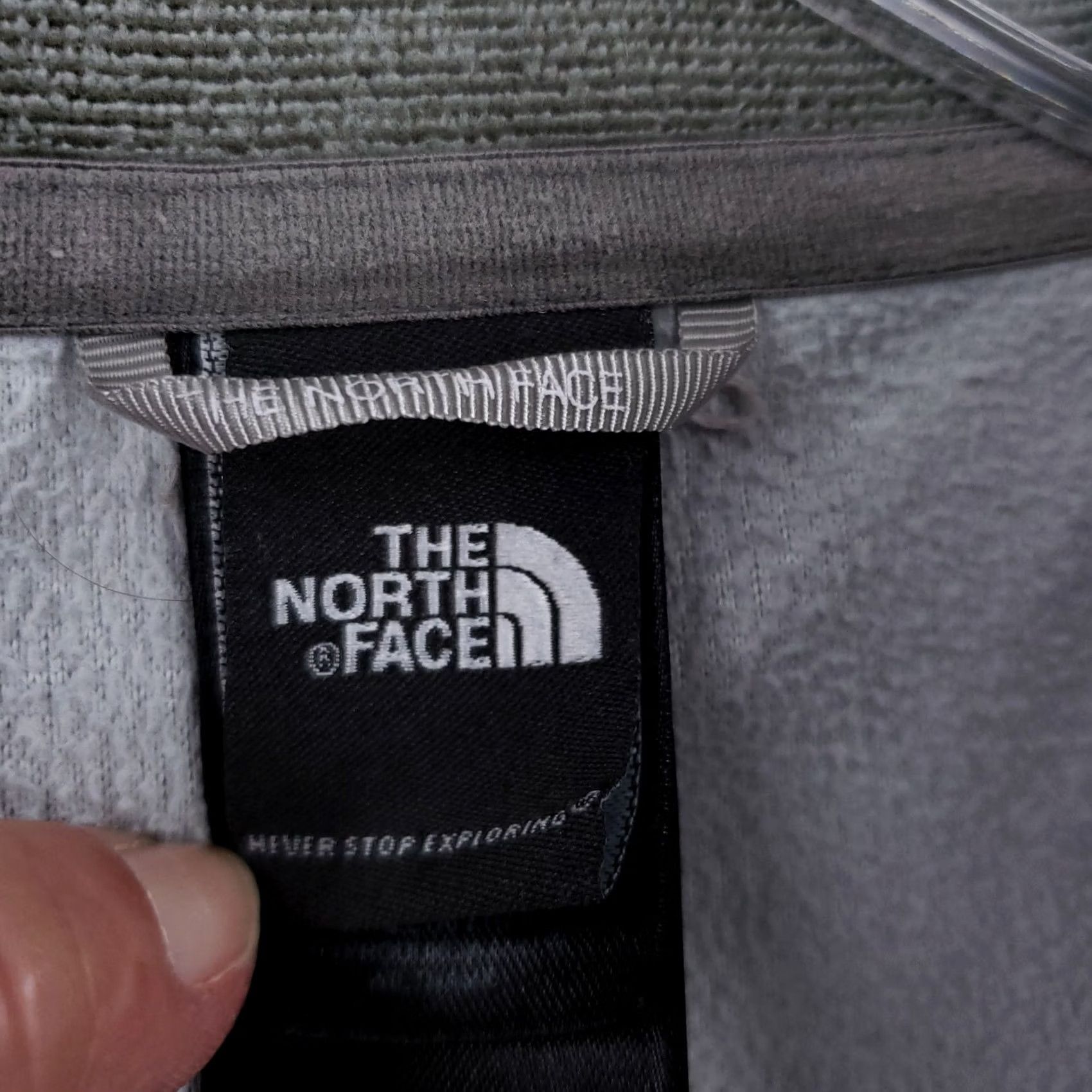 The North Face The North Face Sweatshirt Womens M Medium Gray Pullover 1/4 Zip Fleece Outdoor Size M / US 6-8 / IT 42-44 - 3 Thumbnail
