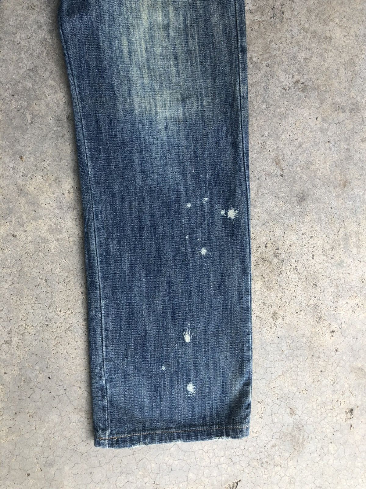 Hysteric Glamour Japanese Gumu Double Waist Distressed Jeans Size US 32 / EU 48 - 6 Thumbnail