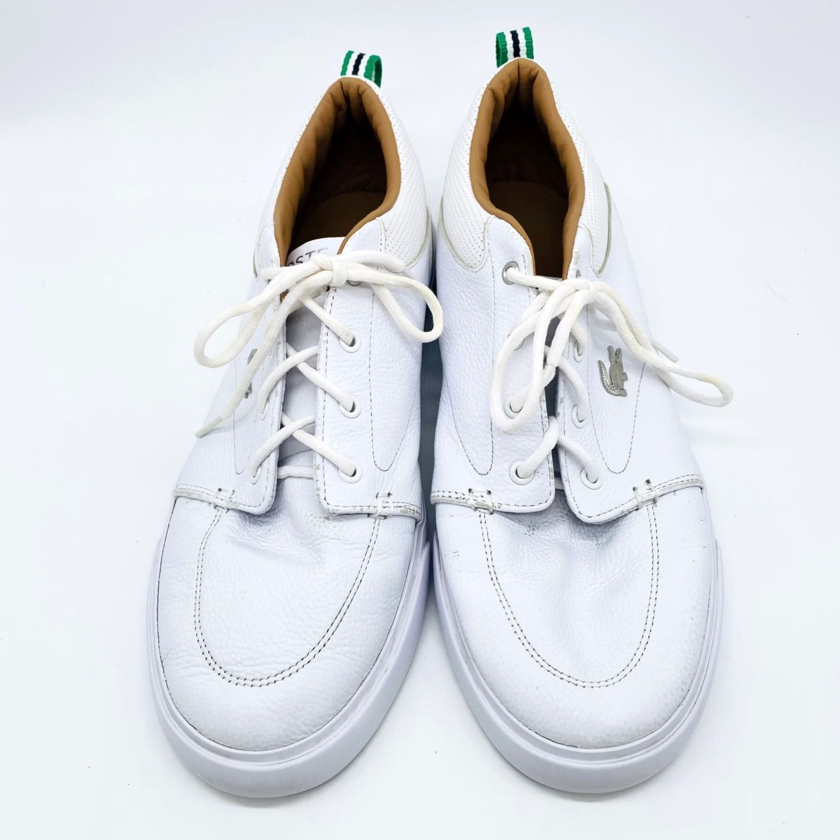 Lacoste Lacoste Bayliss 119 1 U Sneaker Men White Leather 10.5 Shoes Size US 11 / EU 44 - 3 Thumbnail