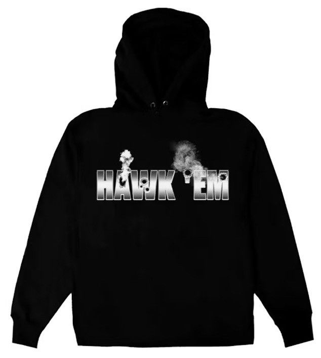 Vlone Vlone x Pop Smoke “ Hawk Em “ Hoodie Sz.L Size US L / EU 52-54 / 3 - 2 Thumbnail