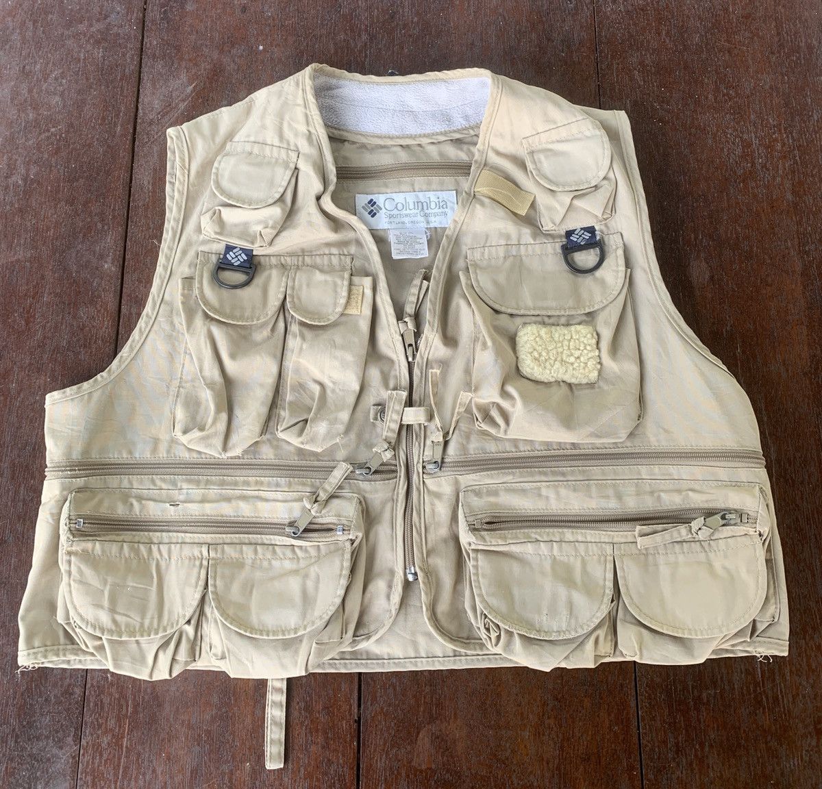 Columbia × Vintage Vintage Columbia multi pocket fishing gear outdoor vest Size US L / EU 52-54 / 3 - 1 Thumbnail