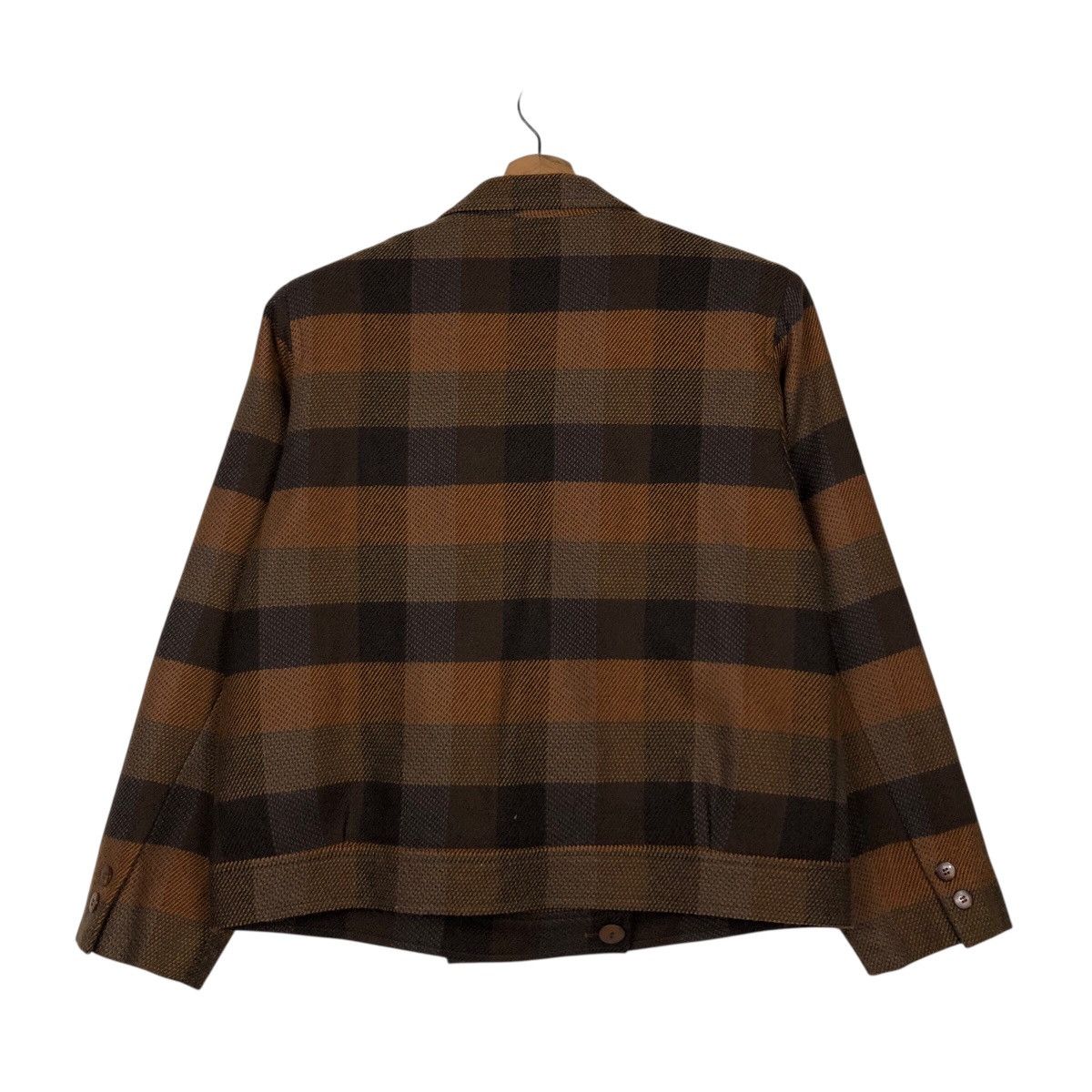 Japanese Brand 📌Vintage Bomber Jacket Vinvert Double Breast Issey Miyake Size US M / EU 48-50 / 2 - 9 Thumbnail