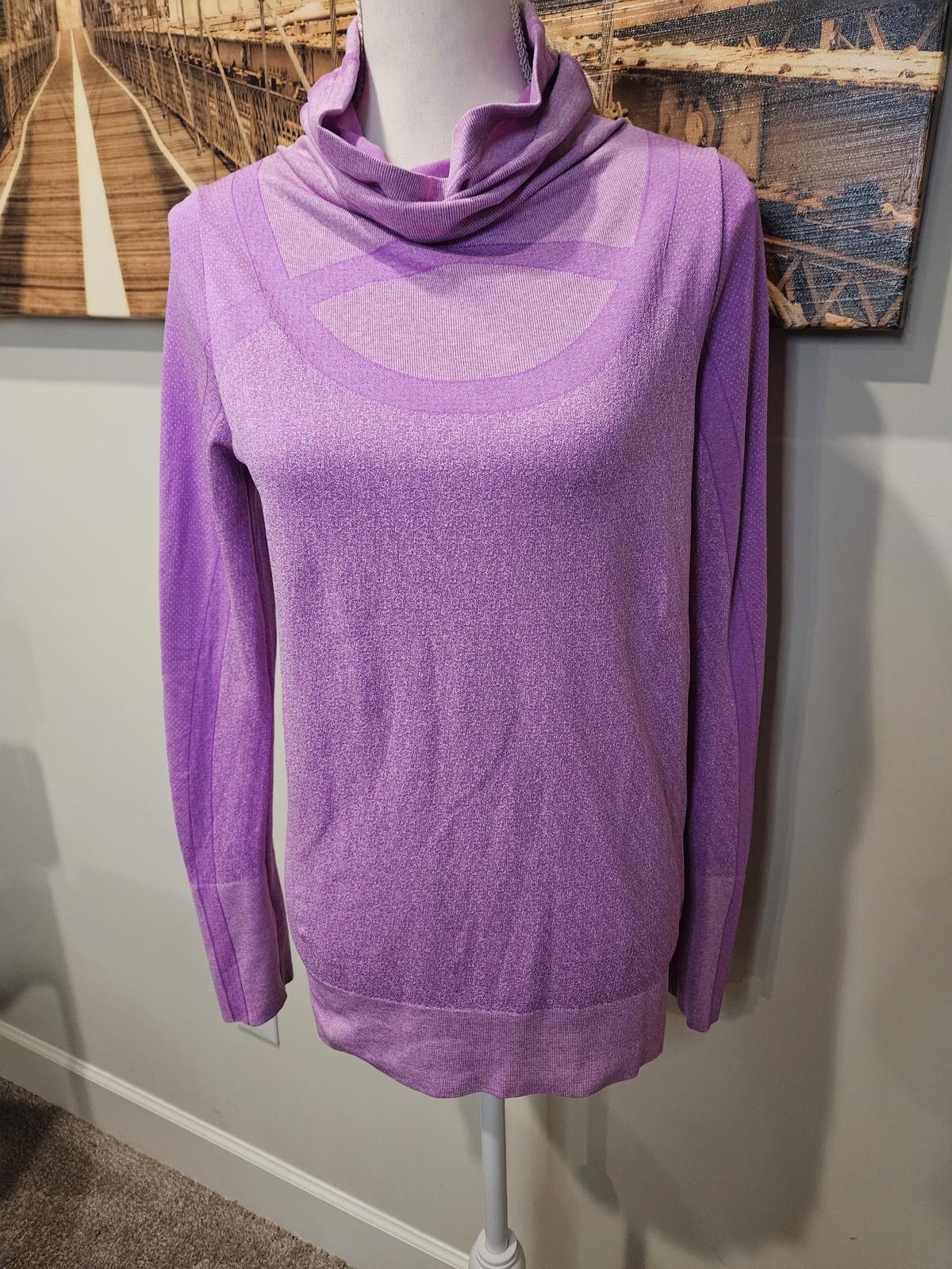 Under Armour Under Armour purple running shirt athletic wear #157 Size M / US 6-8 / IT 42-44 - 1 Thumbnail