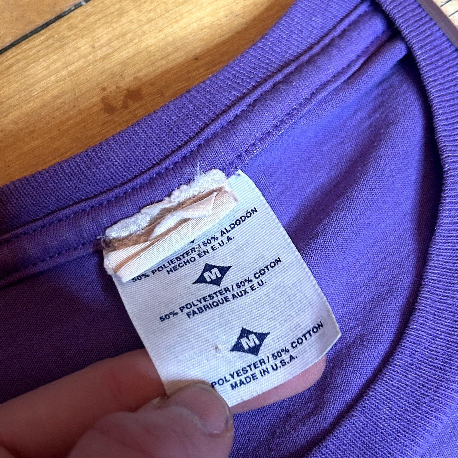 Disney Vintage 90s Purple Mickey Mouse T-Shirt Medium Size US M / EU 48-50 / 2 - 3 Thumbnail