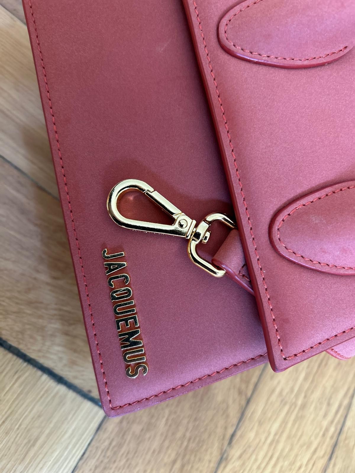 Jacquemus Jacquemus Le Chiquito Le Nœud Bag – Rust Red, Brand New Size ONE SIZE - 7 Thumbnail