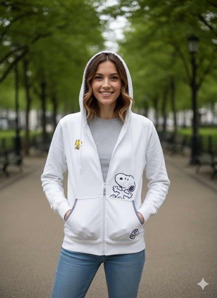 Jean Charles De Castelbajac Castelbajac X Peanuts Zipper Hoodie Size M / US 6-8 / IT 42-44 - 13 Thumbnail