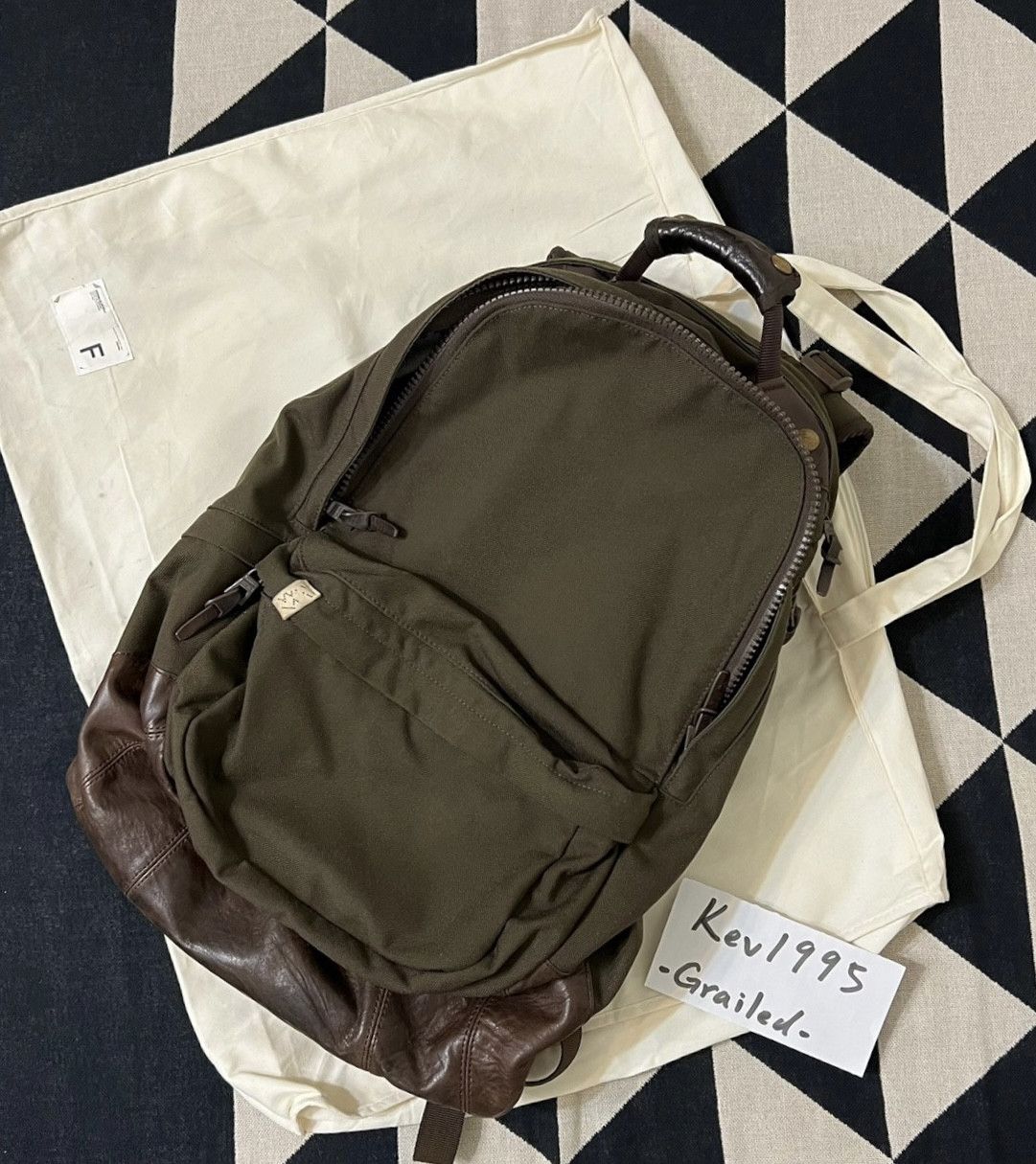 image of Visvim 20Ss Cordura 22L Backpack in Dark Brown, Men's