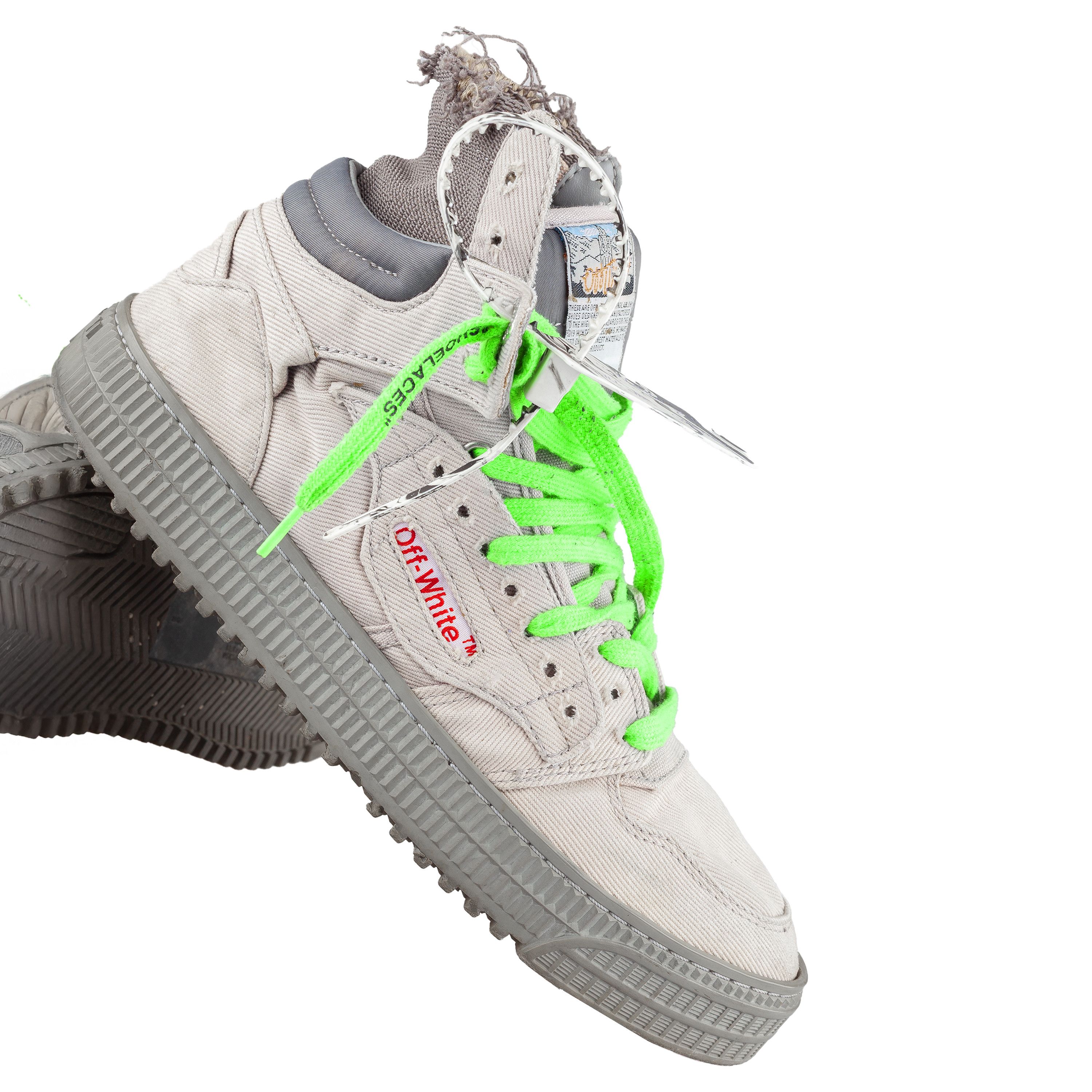 Off-White OFF-WHITE FW 2019 Off Court 3.0 High Top Sneakers (40 EU) Size US 7 / EU 40 - 1 Thumbnail