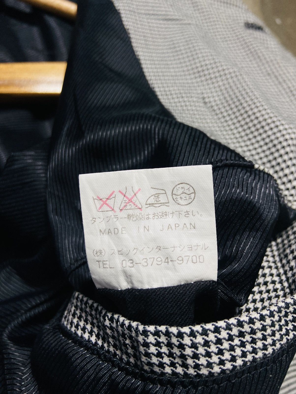 Tornado Mart Vintage Tornado Mart Houndstooth Trench Coat Size US M / EU 48-50 / 2 - 14 Thumbnail