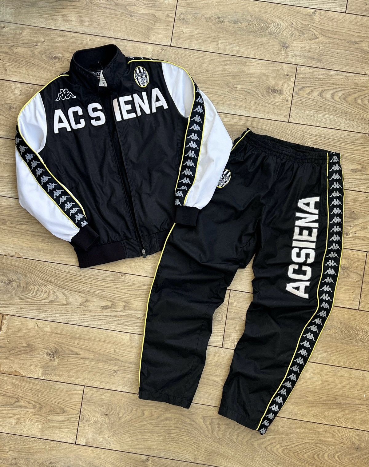 Vintage AC Siena Italy Kappa Gara Vintage Tracksuit Size US M / EU 48-50 / 2 - 3 Thumbnail