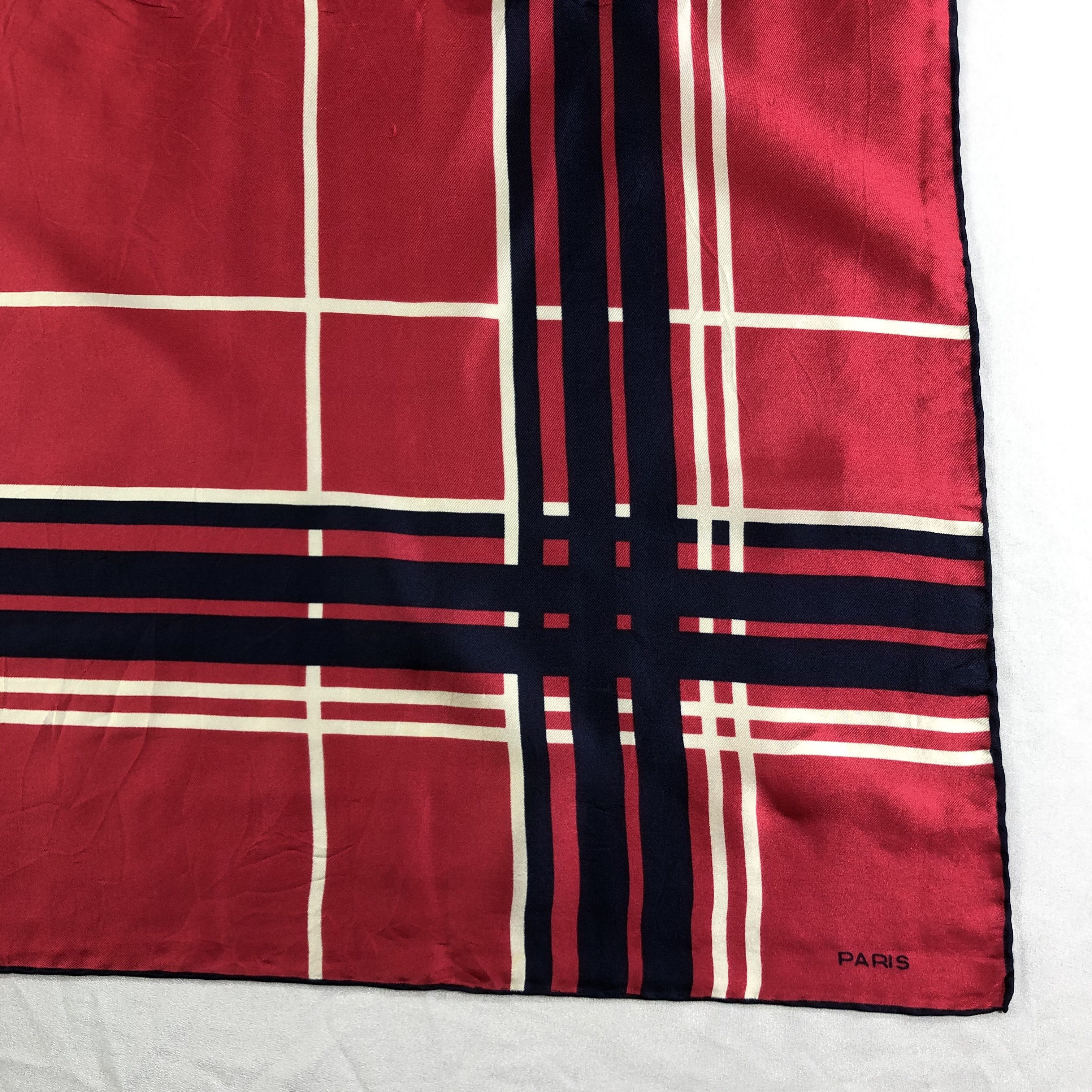 Vintage Vintage Silk Scarf Size ONE SIZE - 3 Thumbnail