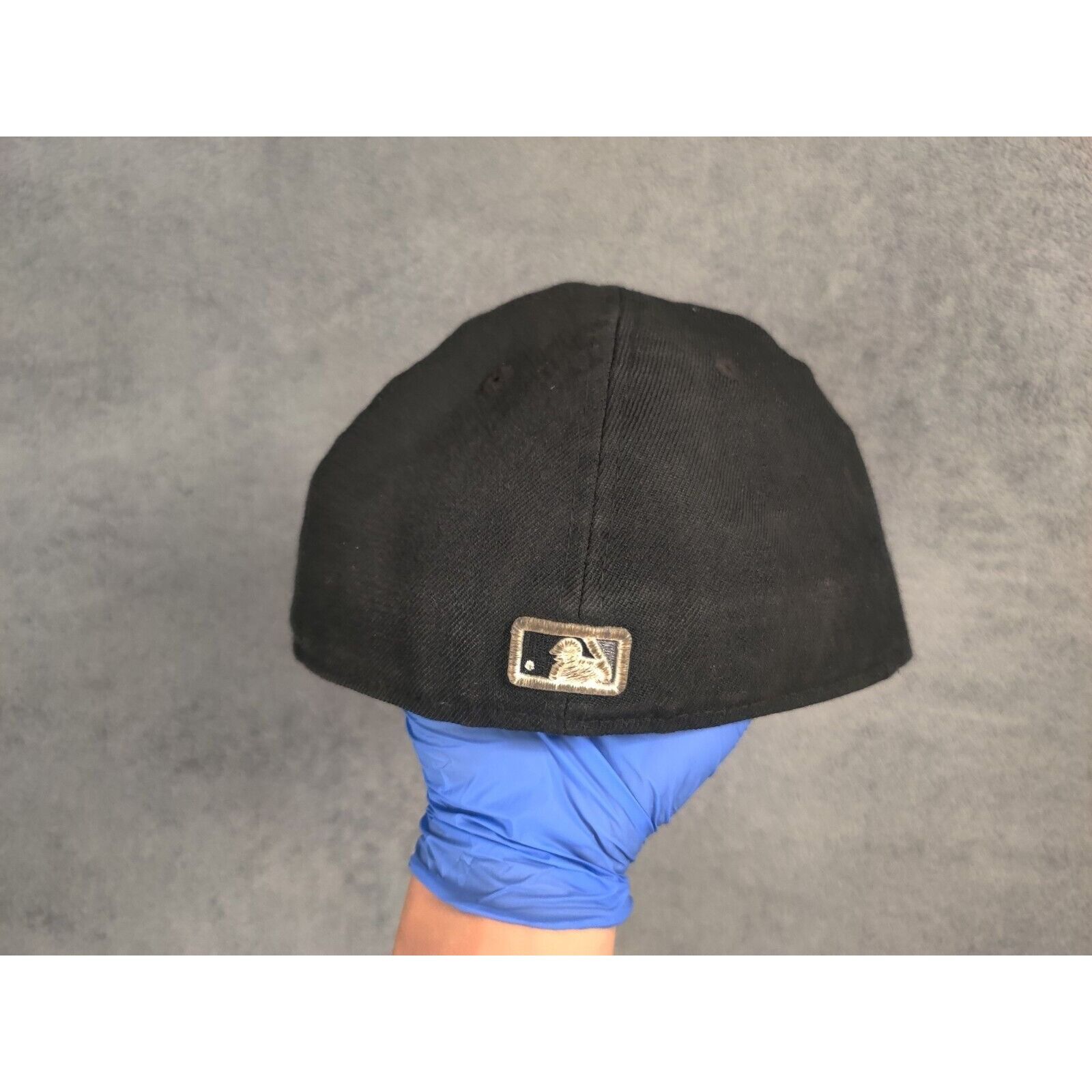 New Era San Francisco Giants Hat Cap Fitted 7 1/8 Black Embroidered Size ONE SIZE - 4 Thumbnail