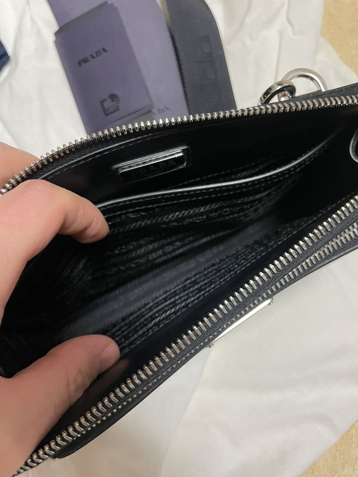 Prada Prada Re-Nylon cross bag Size ONE SIZE - 8 Thumbnail