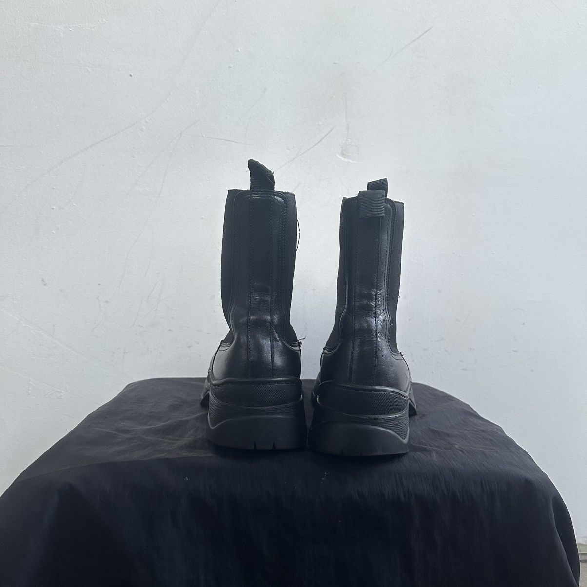 Acne Studios Chunky Massive Leather Arket Boots prada style Jil sander Size US 10 / IT 40 - 5 Thumbnail