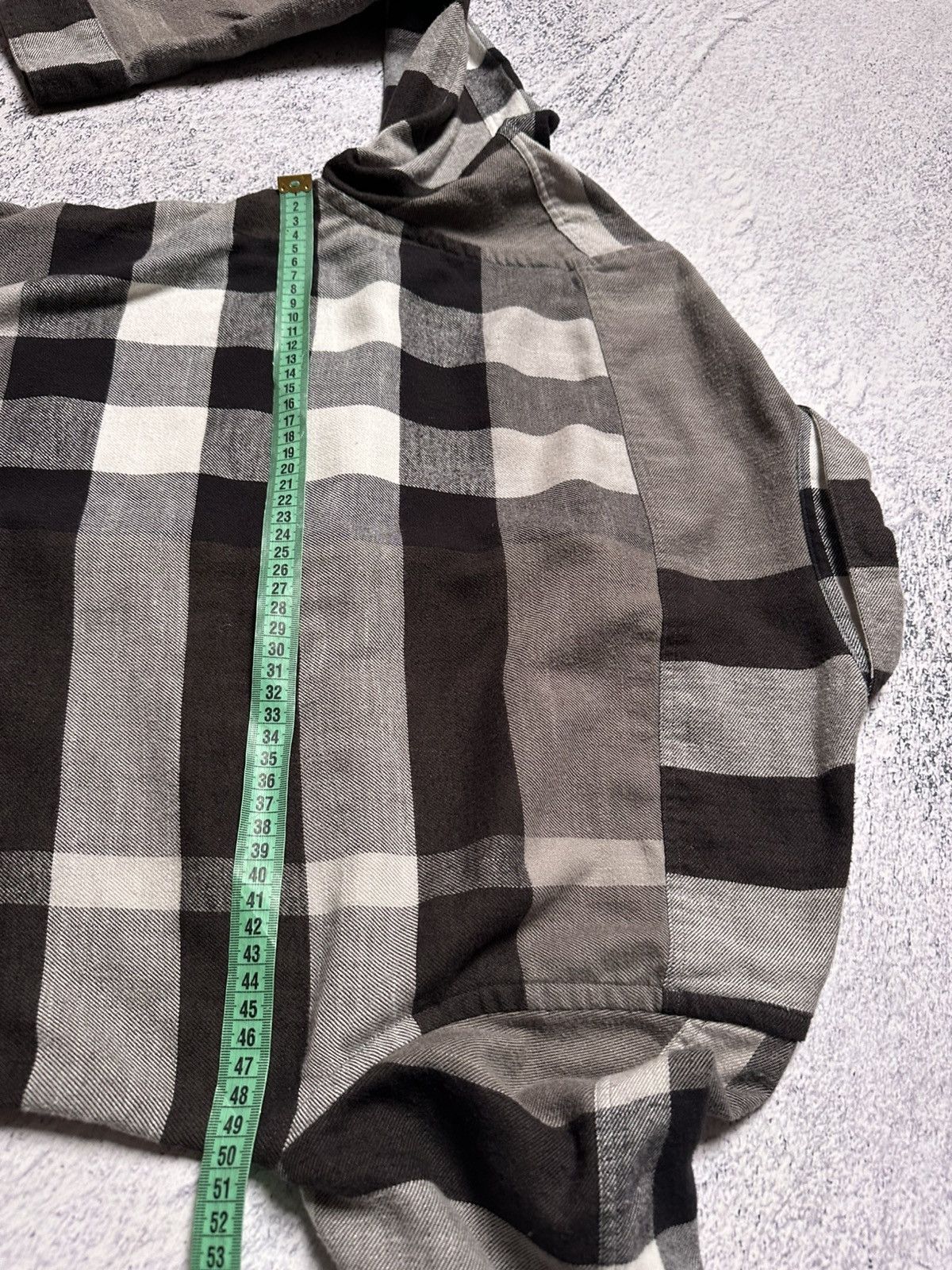 Burberry Burberry Brit Gray Shirt Nova Check Long Sleeve Tartan Shirt Size US S / EU 44-46 / 1 - 21 Thumbnail