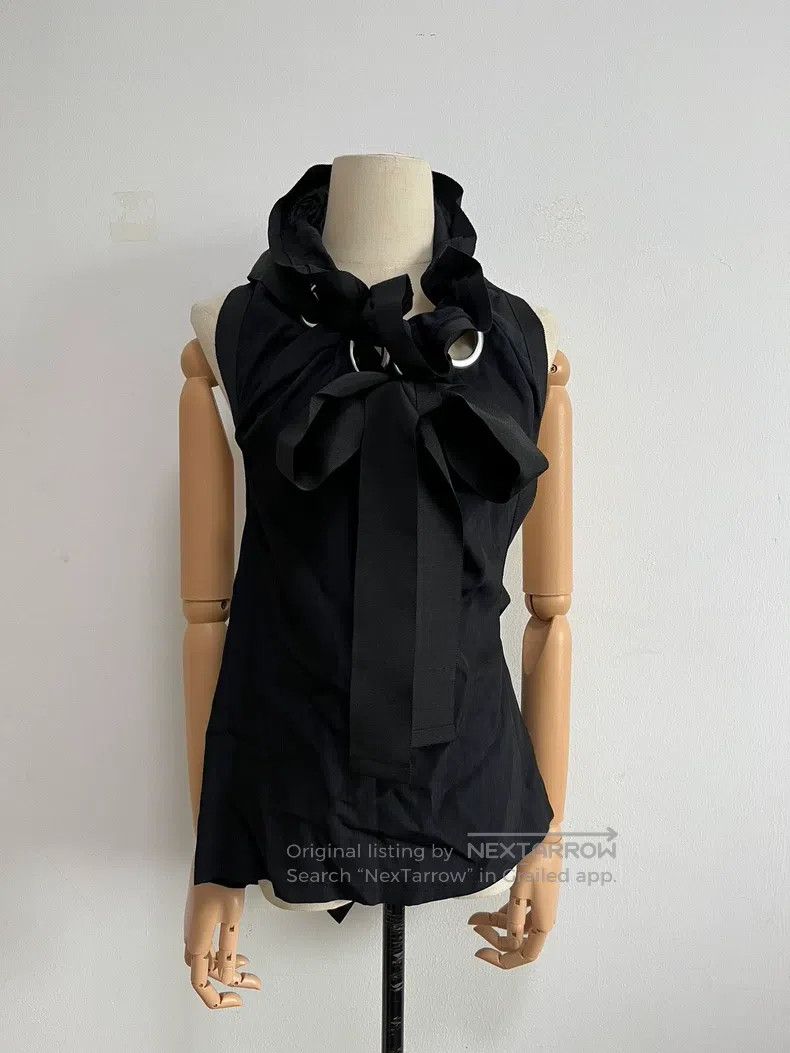 Yohji Yamamoto YOHJI YAMAMOTO Metal ring top Size M / US 6-8 / IT 42-44 - 2 Thumbnail