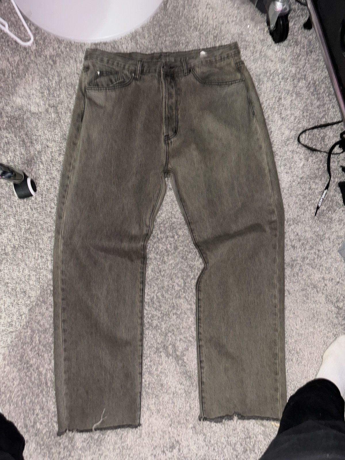 MNML green baggy mnml denim Size US 36 / EU 52 - 1 Thumbnail