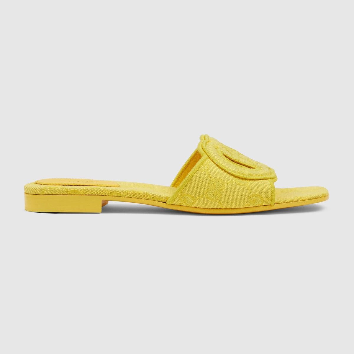 Gucci Interlocking G GG Slide Sandals SIZE 38