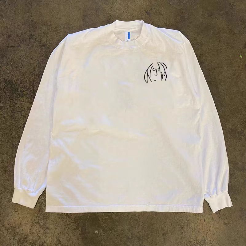 Japanese Brand × Vintage Piano print white retro long sleeve tee Size US L / EU 52-54 / 3 - 2 Thumbnail