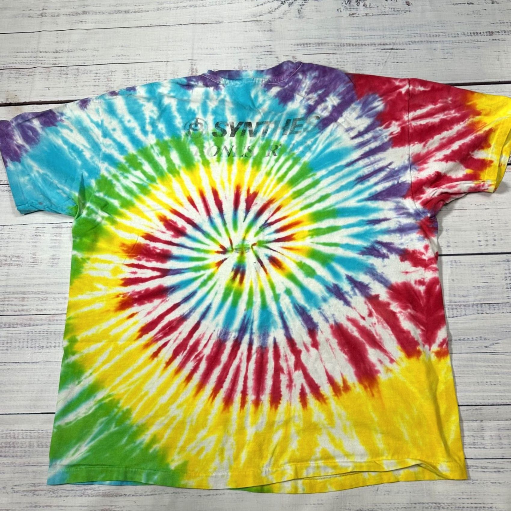 Hanes Vtg Hanes XL T-Shirt Multicolor Skull Skeleton R Us 1990s Mens Size US XL / EU 56 / 4 - 4 Thumbnail