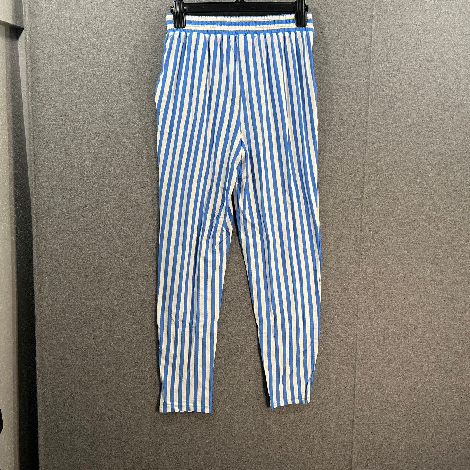Other AnyBody Yarn Dyed Textured Jersey Tapered Leg Pant with Tie Size 24" / US 00 / IT 34 - 2 Thumbnail