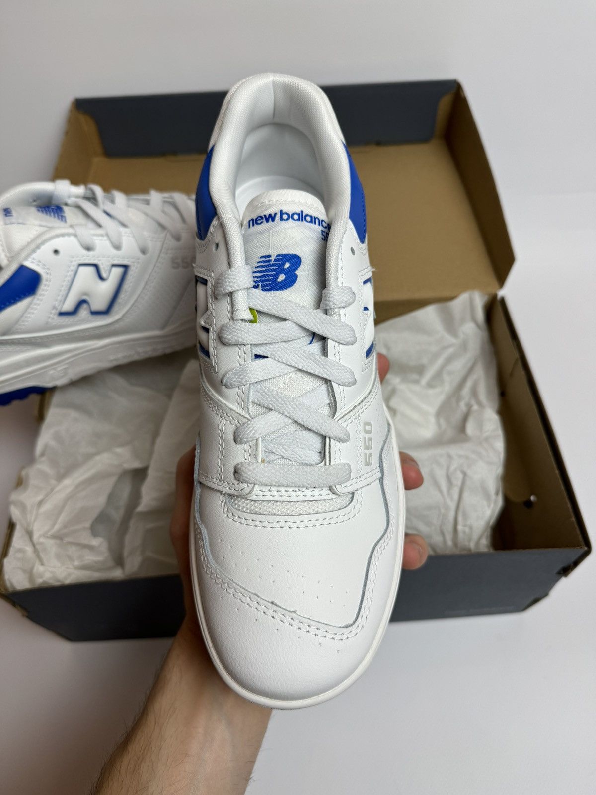 New Balance Brand New Original New Balance 550 BB550SWC Size US 8 / EU 41 - 3 Thumbnail