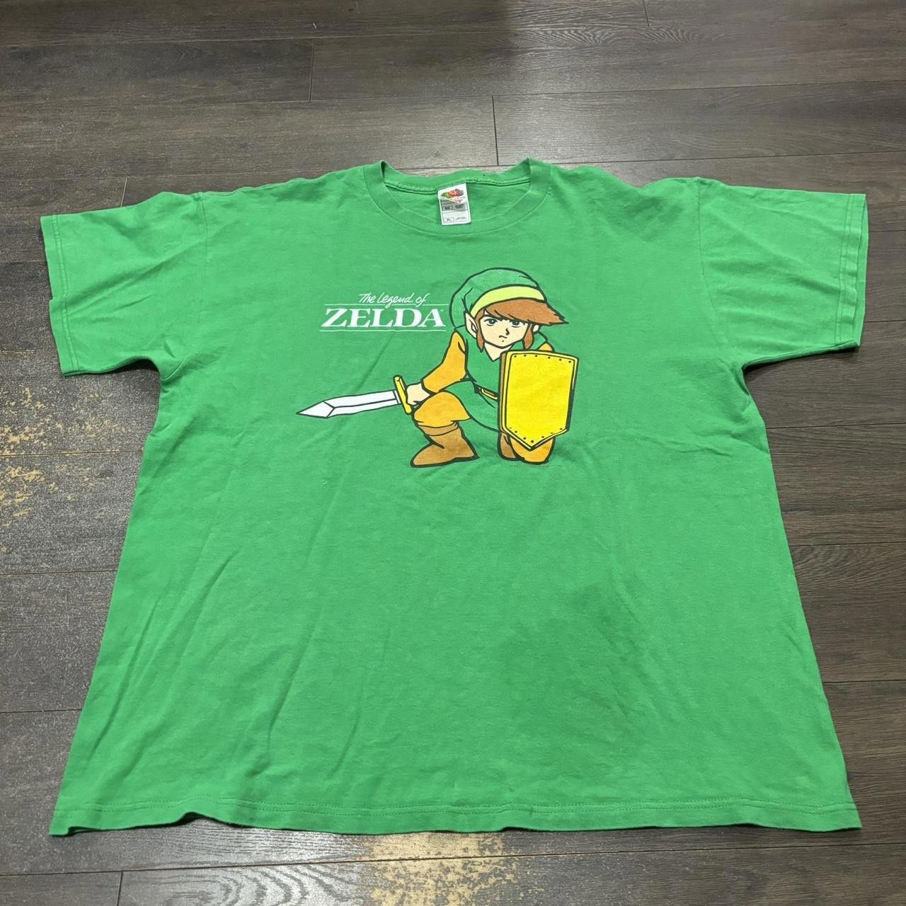 Fruit Of The Loom Vintage The Legend Of Zelda T Shirt 00s XL Size US XL / EU 56 / 4 - 3 Thumbnail