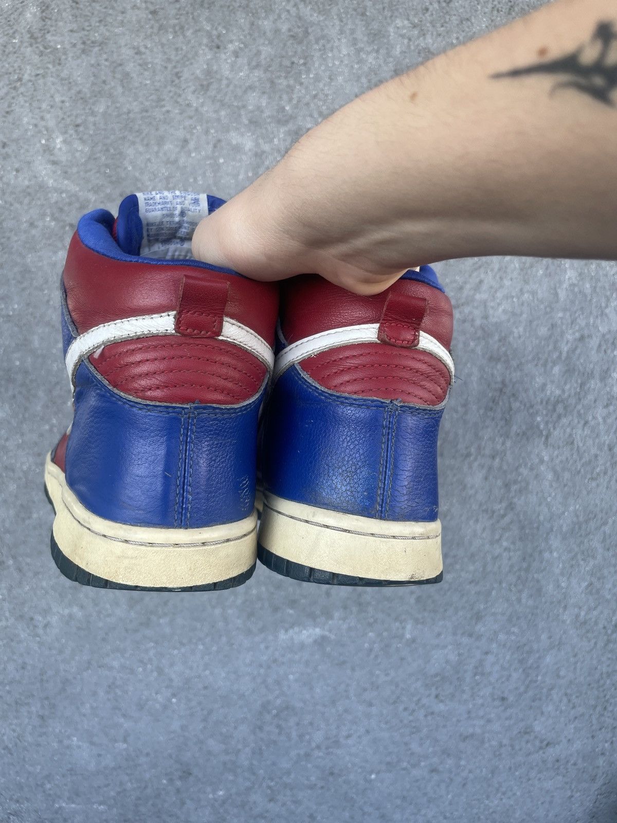 Nike Vintage Nike Dunk High LA Clippers 2004 Size US 9 / EU 42 - 6 Thumbnail