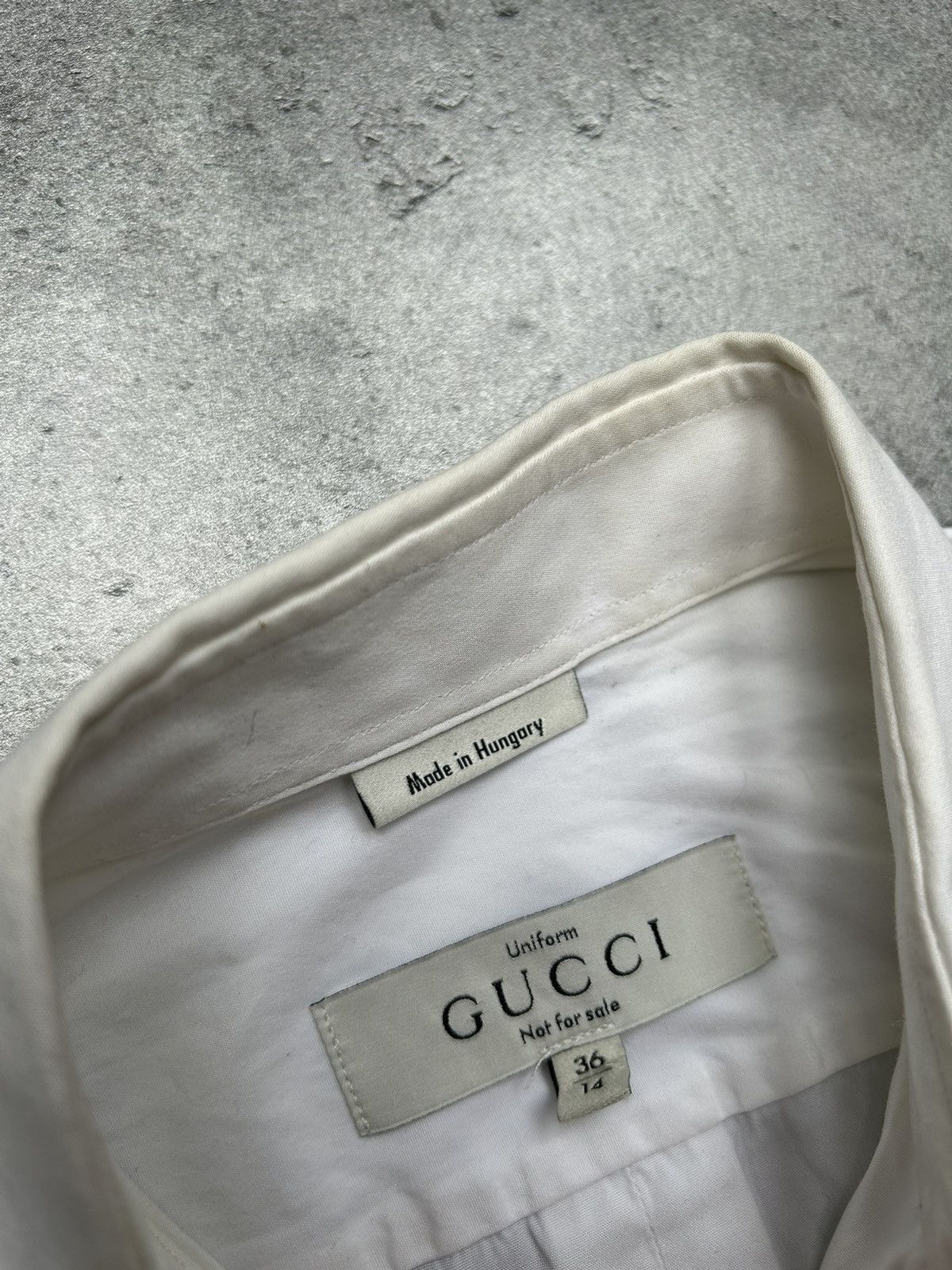 Gucci Gucci Uniform White Shirt Size XS / US 0-2 / IT 36-38 - 5 Thumbnail