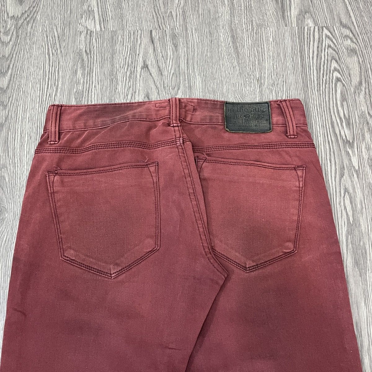14th Addiction 2000s In The Attic - Red Blood Distressed Denim ifsix Lgb Size US 31 - 11 Thumbnail