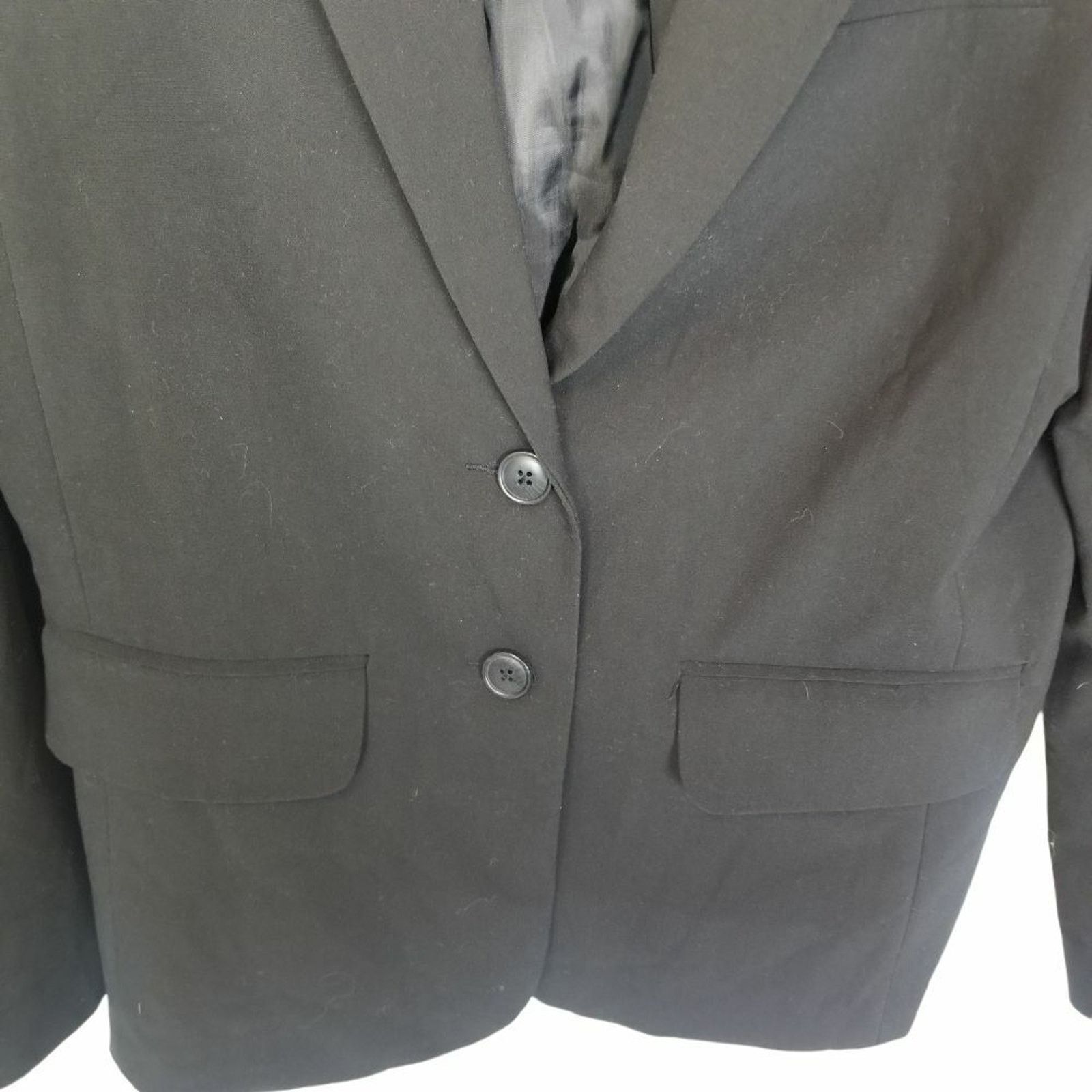 Norma Kamali Norma Kamali Womens Blazer Classic 12 Dark Academia Career Size XL / US 12-14 / IT 48-50 - 3 Thumbnail