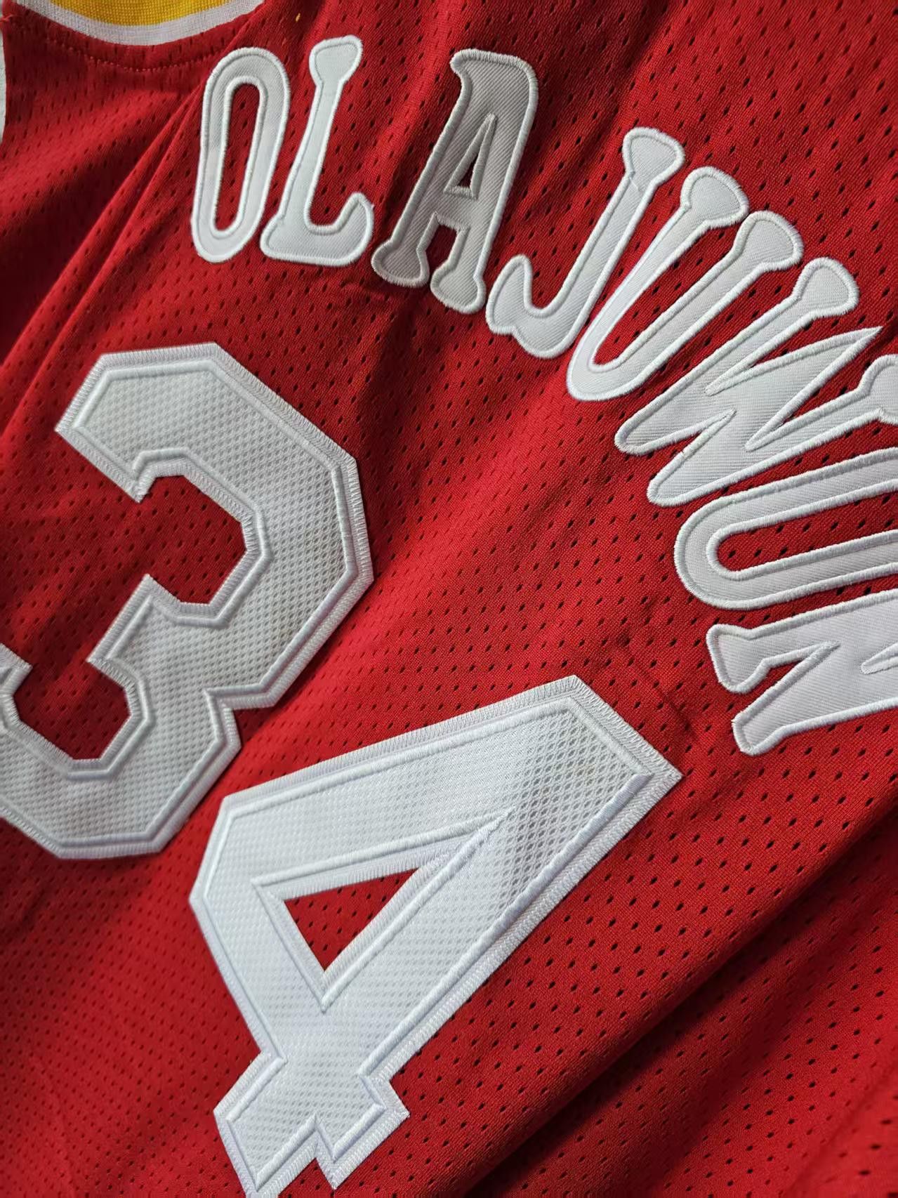NBA Vintage Houston Rockets #34 Olajuwon Jersey Size US XL / EU 56 / 4 - 5 Thumbnail
