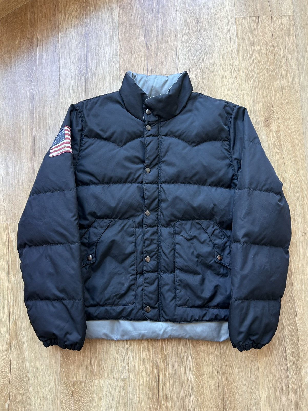 Ralph Lauren Denim & Supply Ralph Lauren USA Flag Down Puffer Jacket Size US XL / EU 56 / 4 - 1 Thumbnail