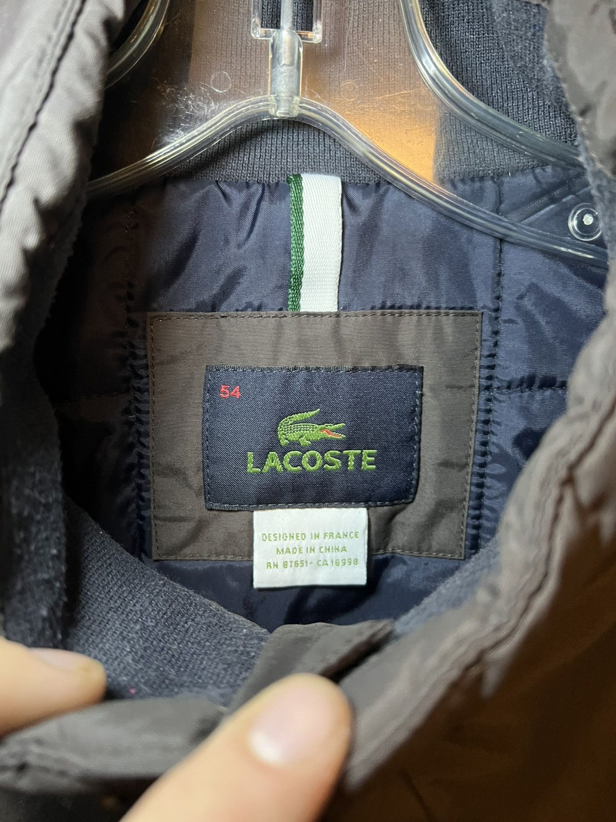 Lacoste Lacoste puffer bomber jacket Size US XL / EU 56 / 4 - 3 Thumbnail