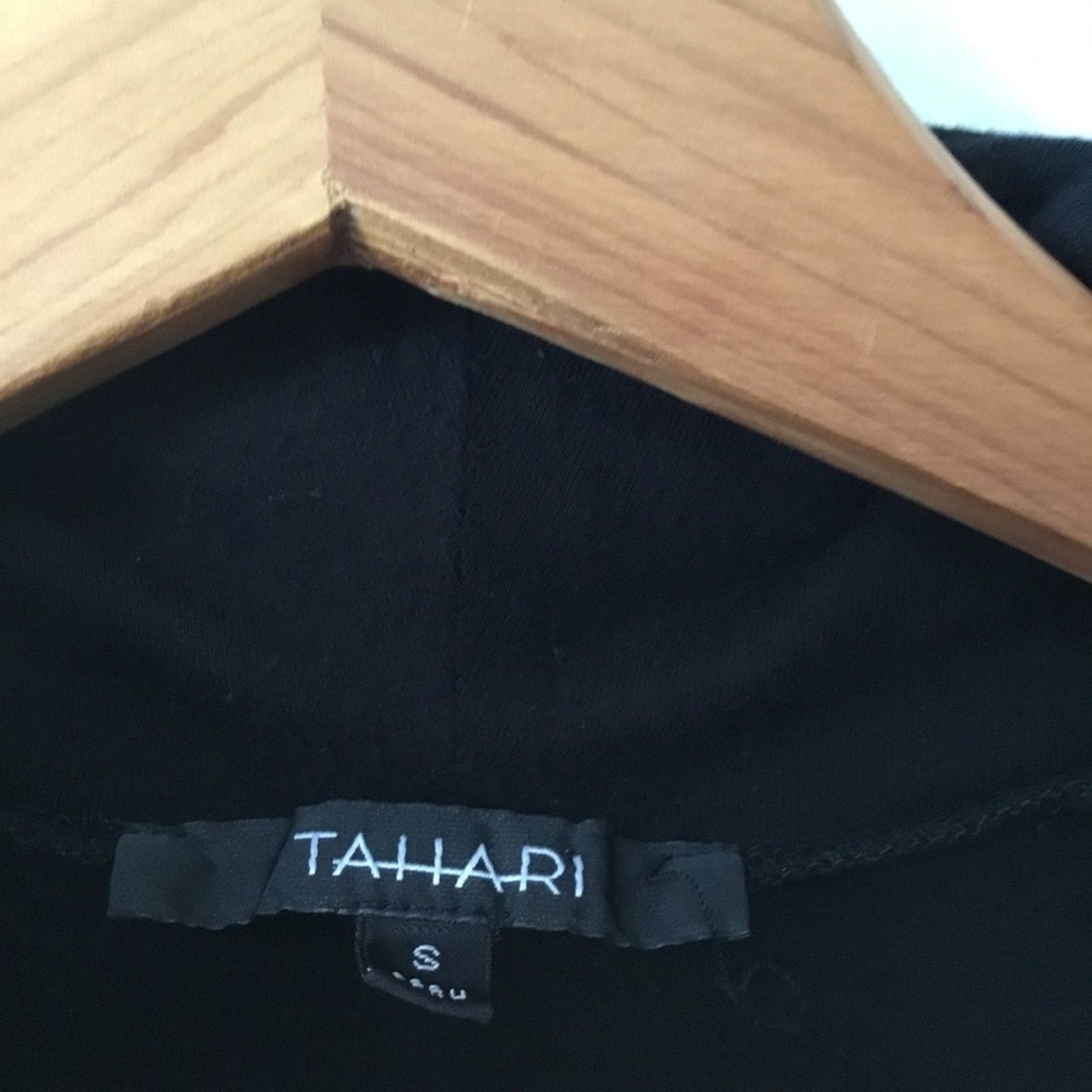Other Tahari Black Short-Sleeve Cowl Neck Top Size S / US 4 / IT 40 - 6 Thumbnail