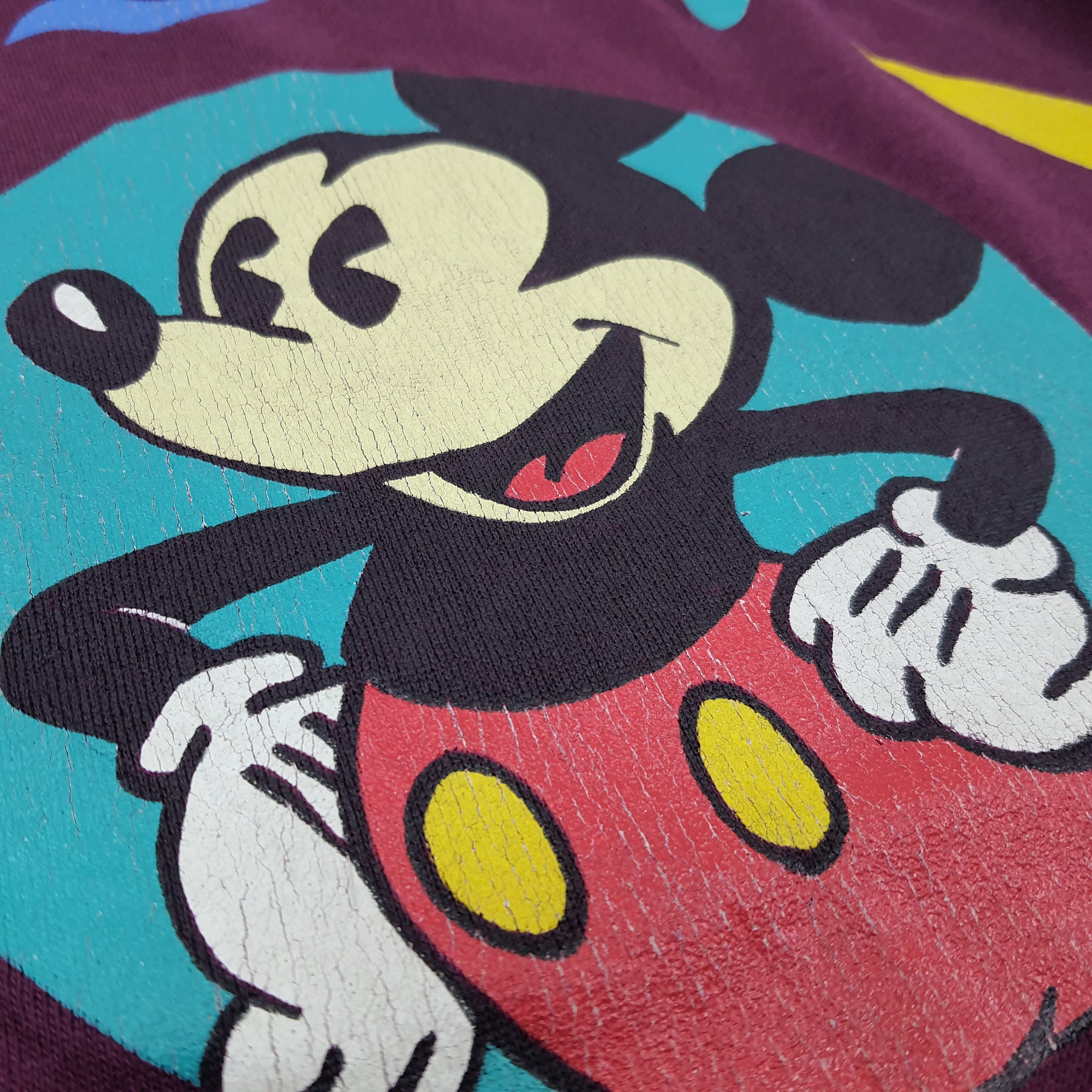 Mickey Mouse Vintage Disney Mickey Mouse Sweatshirt C255N18 Size US M / EU 48-50 / 2 - 10 Thumbnail