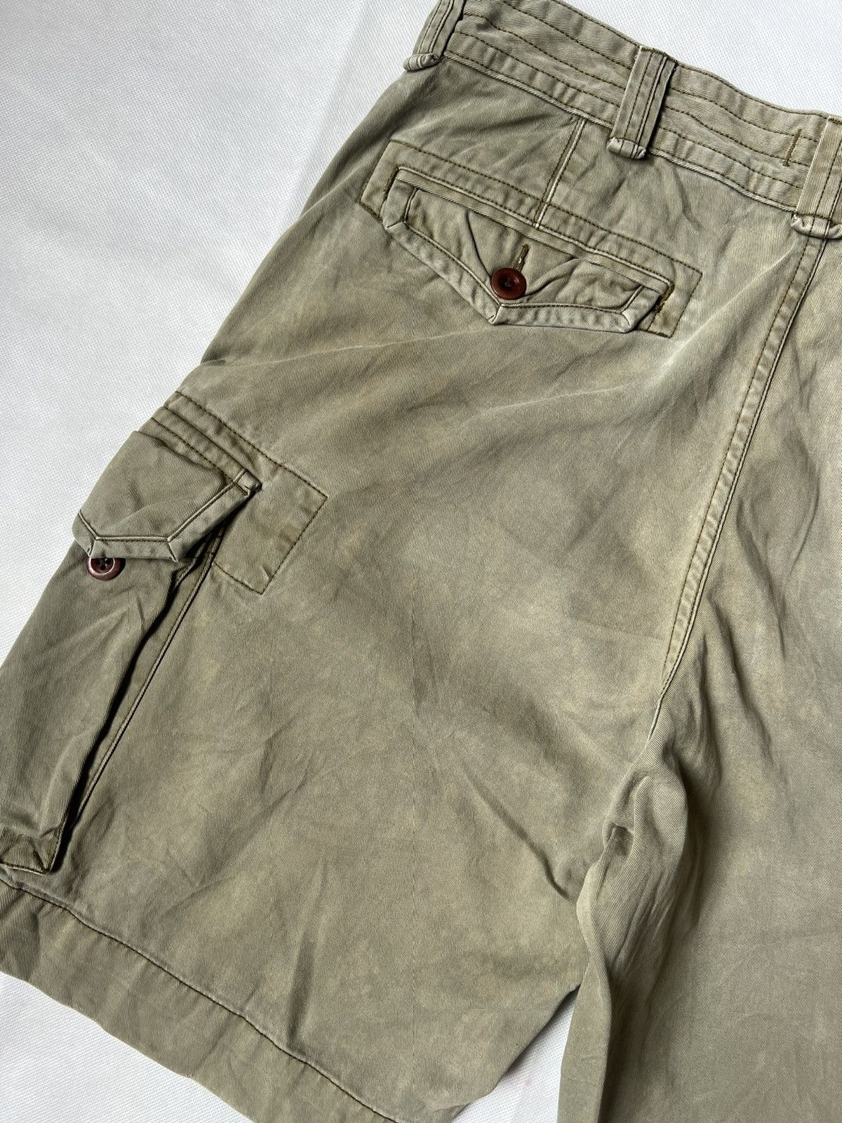 Polo Ralph Lauren Polo Ralph Lauren Green Washed Army Short Cargo Size US 36 / EU 52 - 13 Thumbnail