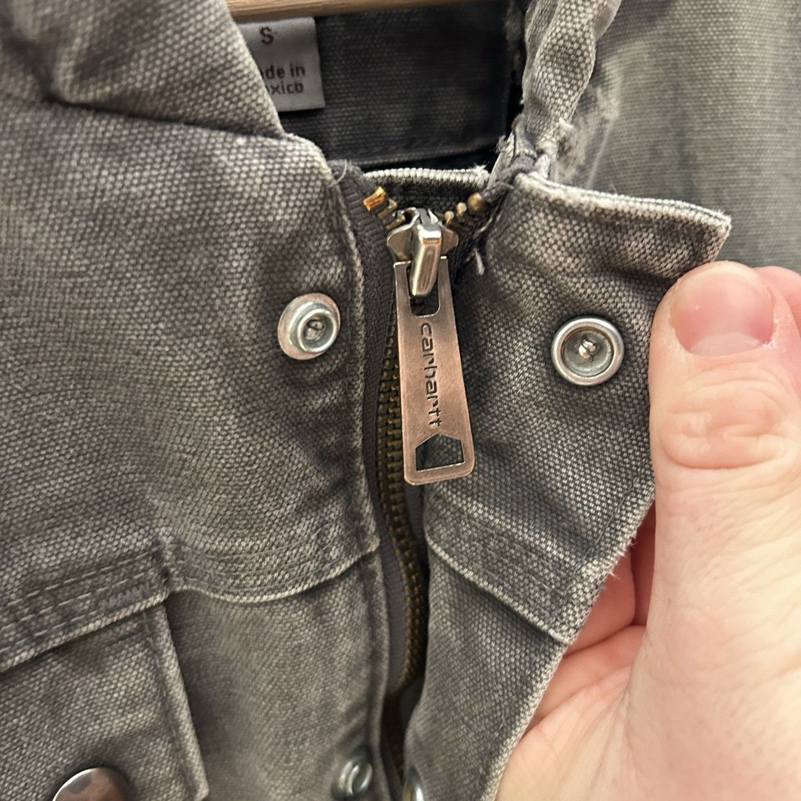 Carhartt Carhartt Sherpa-Lined Bartlett Hooded Jacket “Gravel Grey” Size US S / EU 44-46 / 1 - 17 Thumbnail