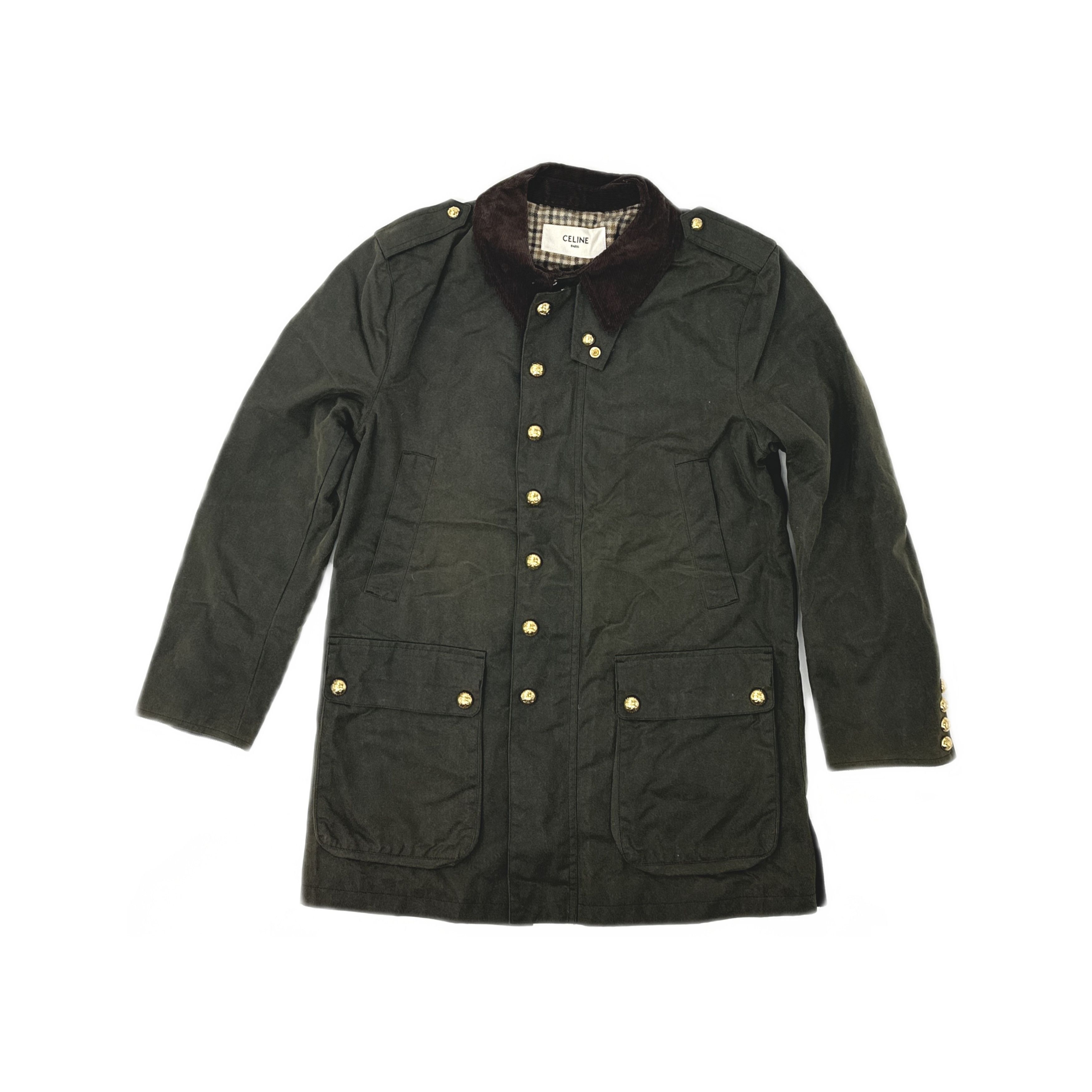 Celine Celine Olive Field Jacket Size 36 Size XS / US 0-2 / IT 36-38 - 1 Thumbnail