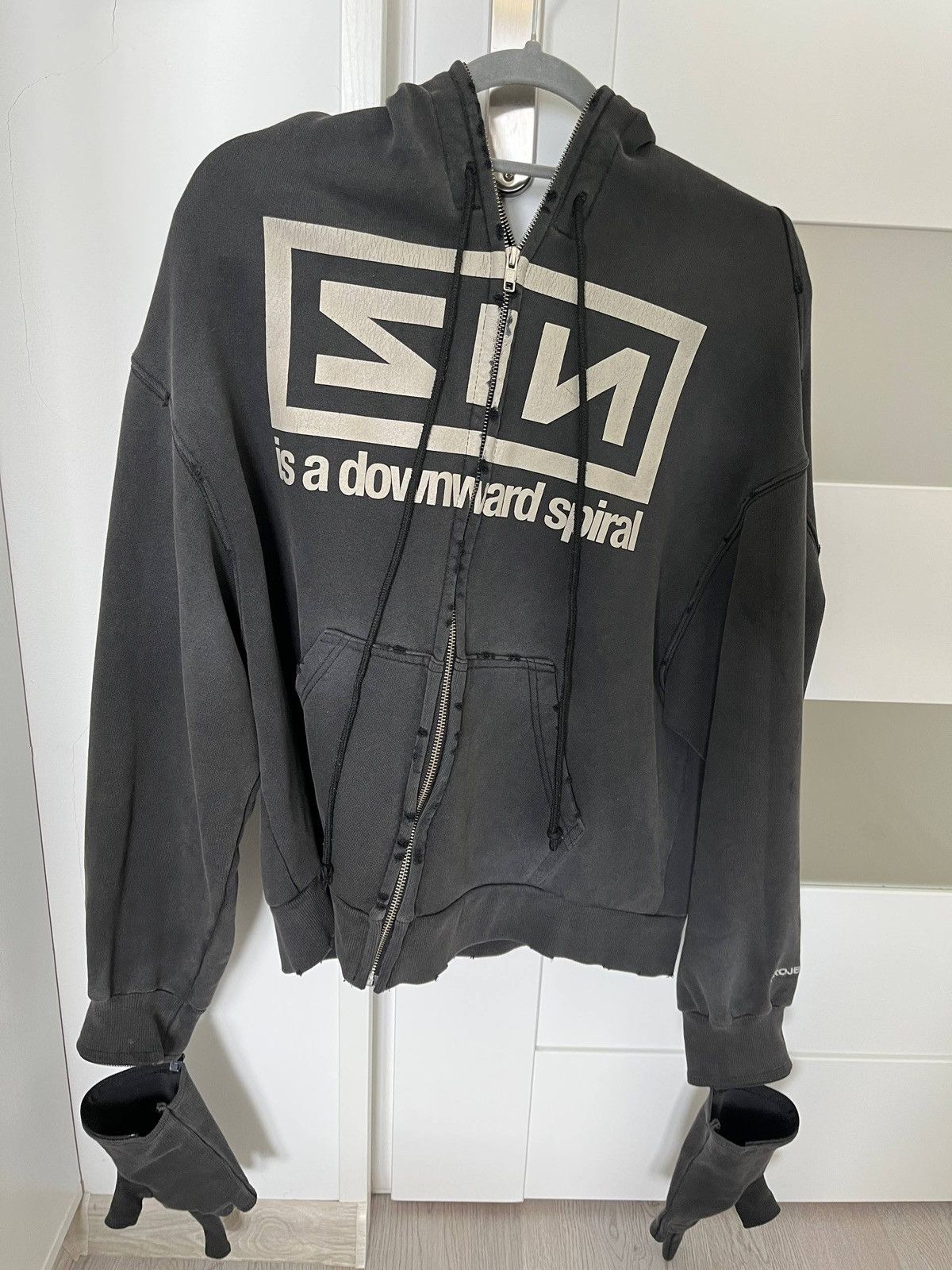 PROJECT G/R Project G/R nine inch nails zygon zip hoodie Size US L / EU 52-54 / 3 - 8 Thumbnail