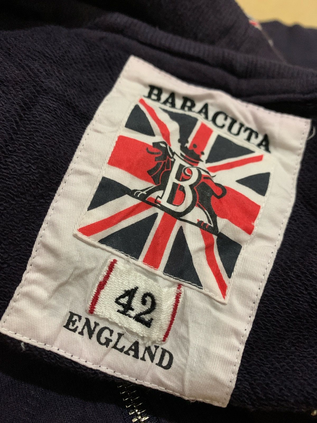 Baracuta × Japanese Brand Baracuta England Zip Zweatshirt Size US L / EU 52-54 / 3 - 7 Thumbnail