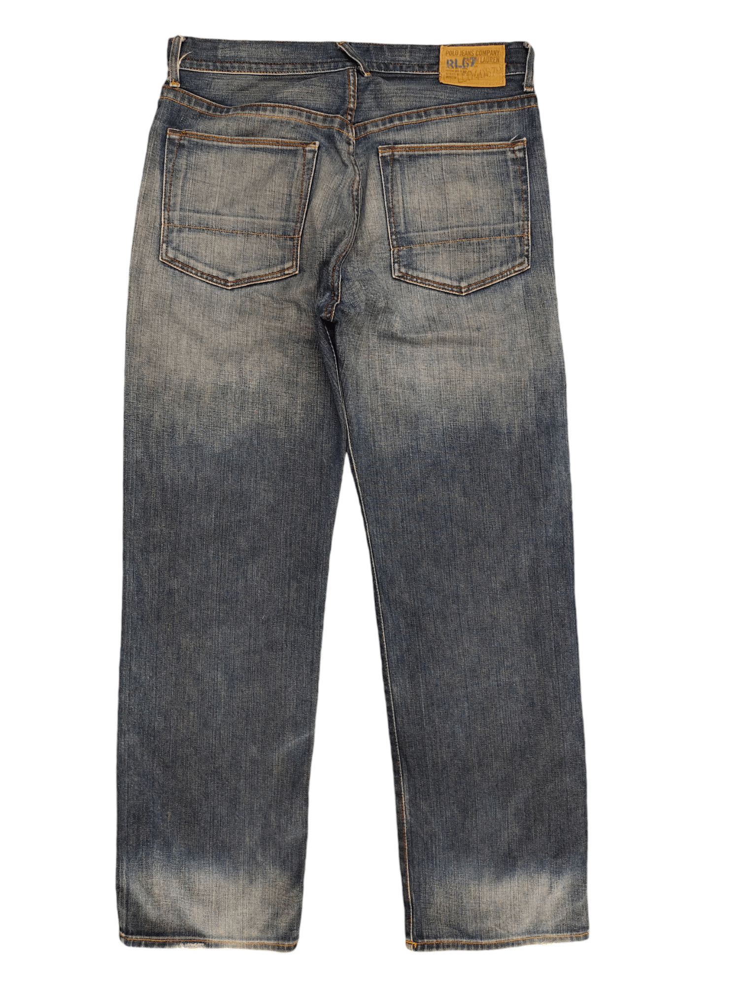 Polo Ralph Lauren Vintage Y2k Polo Ralph Lauren RL67 Five Pocket Denim Jeans Size US 33 - 11 Thumbnail