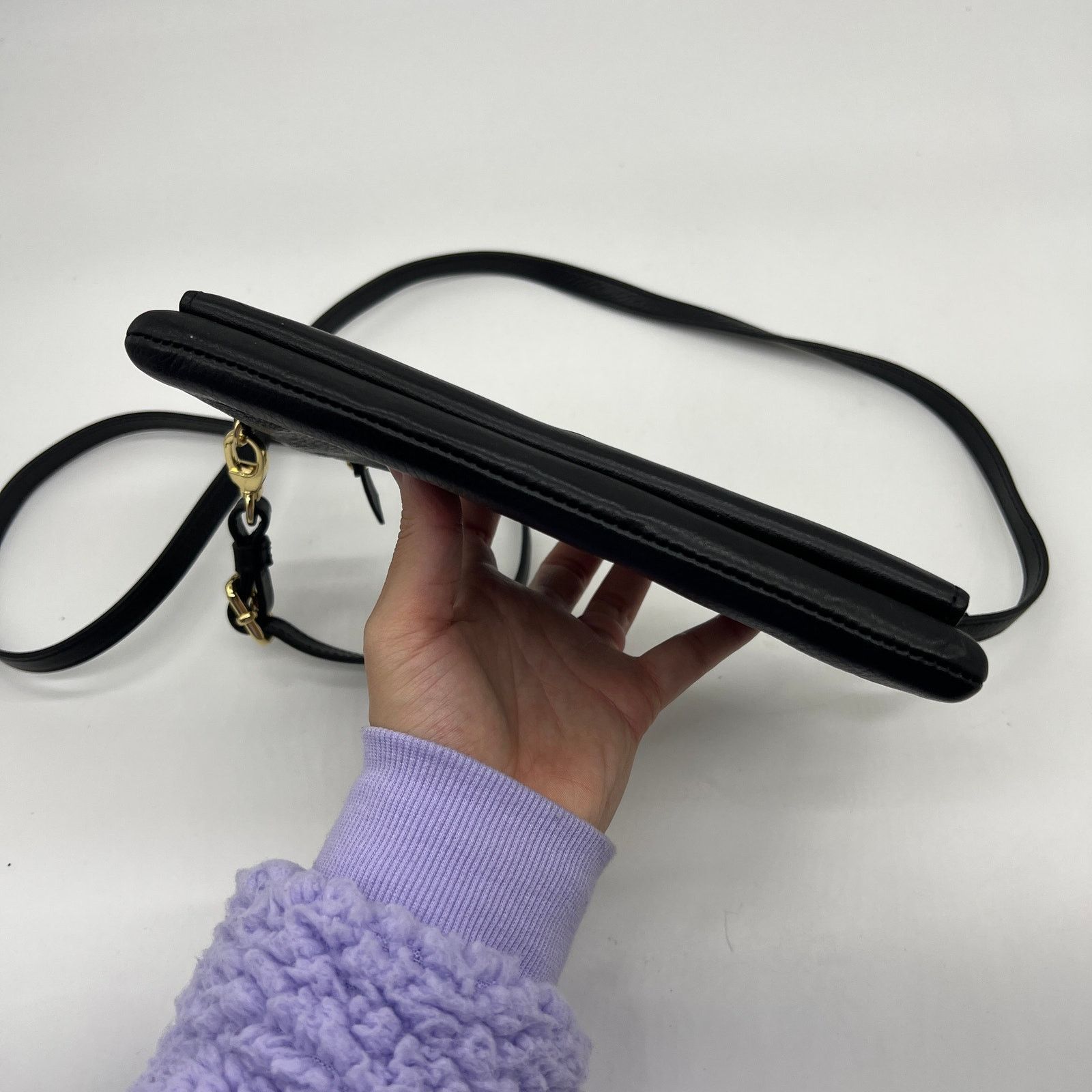Other LODIS Women Crossbody Purse Black Leather Small Handbags Size ONE SIZE - 13 Thumbnail
